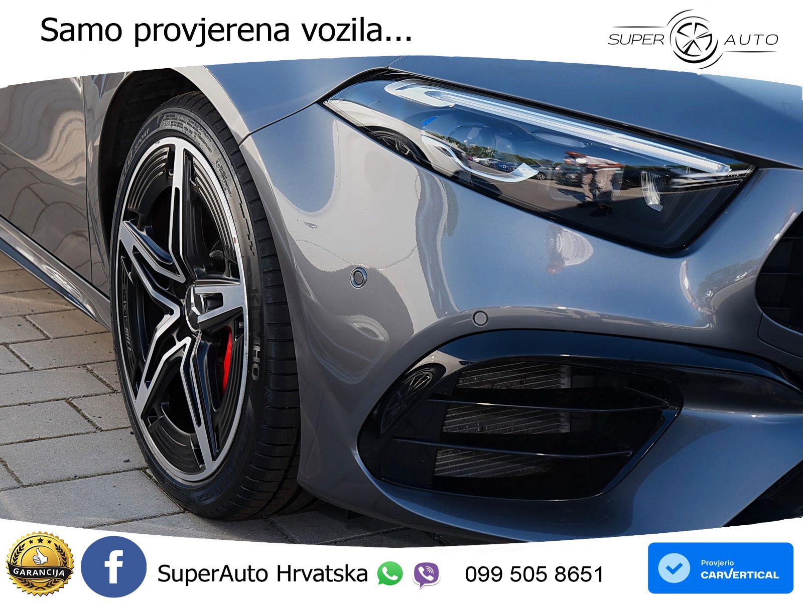 Mercedes-Benz AMG A 45 S 4MATIC+ AMG SPEEDSHIFT DCT 8G MATRIX+GR SJED+KAM