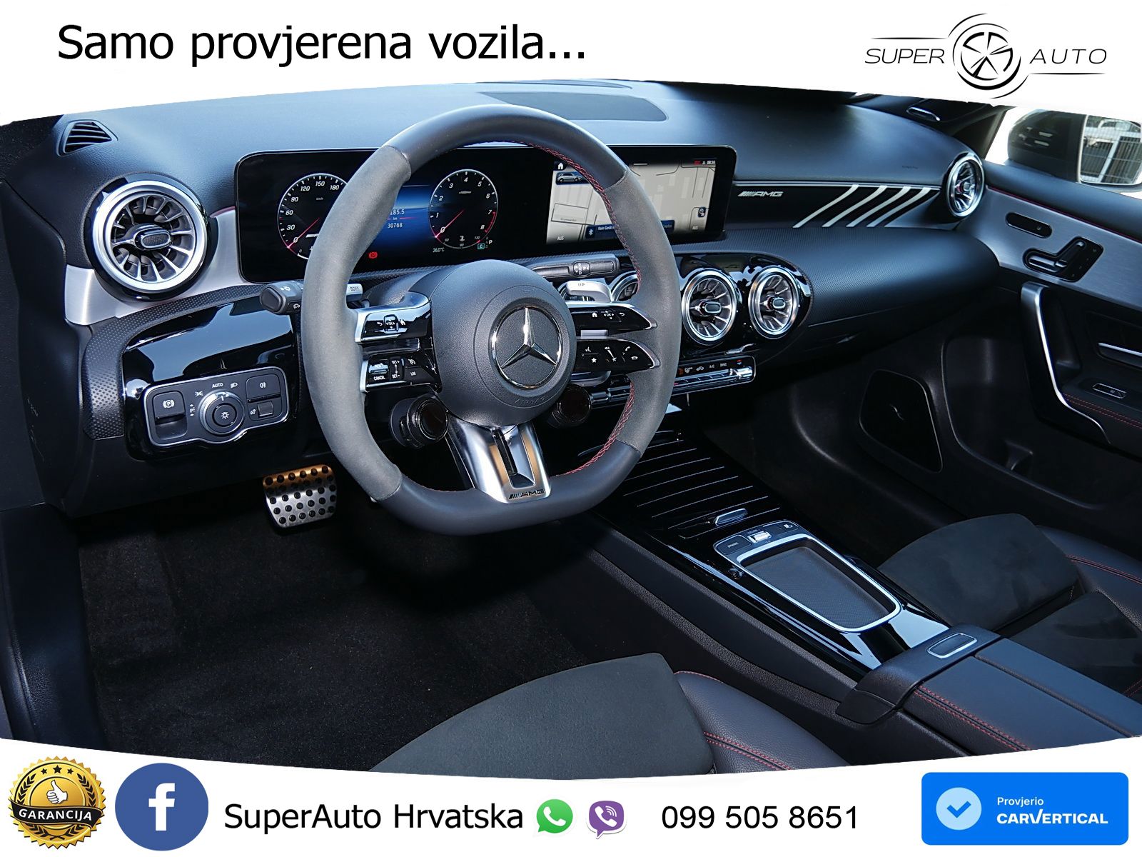 Mercedes-Benz AMG A 45 S 4MATIC+ AMG SPEEDSHIFT DCT 8G MATRIX+GR SJED+KAM