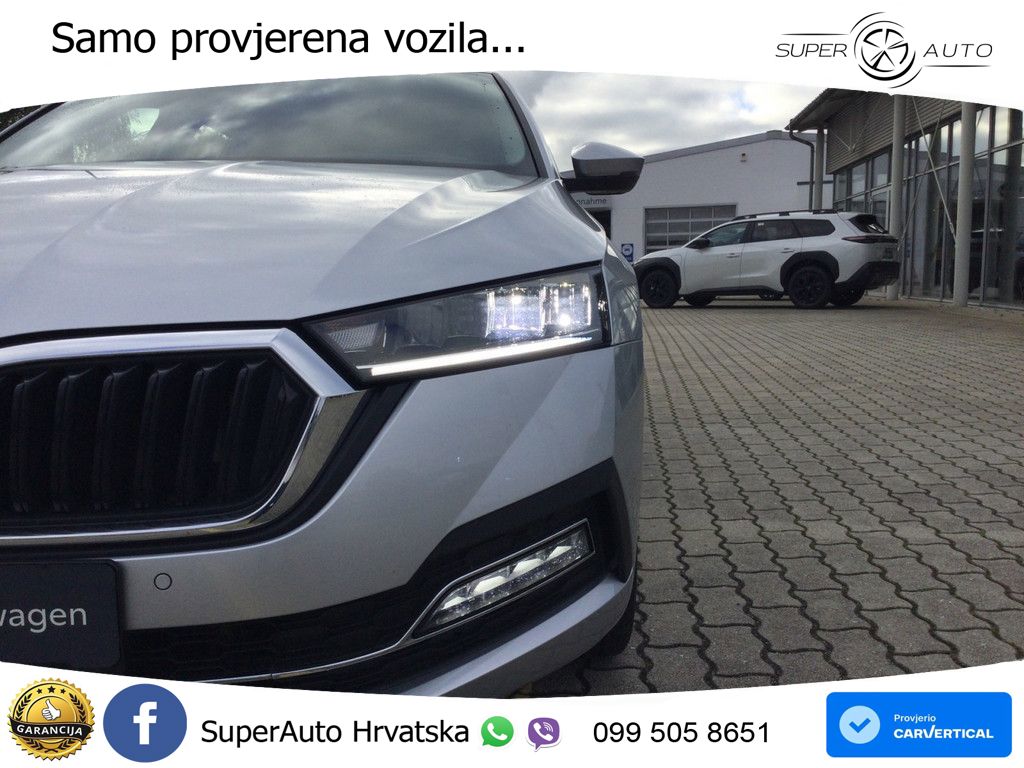 Škoda Octavia Combi iV 1.4 TSI (204 KS) DSG LED+GR SJED+ACC