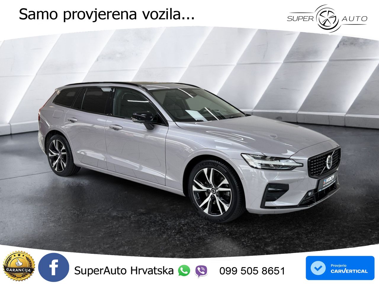 Volvo V60 2.0 B4 Benzin DCT ACC+HEAD+4xGR SJED+360+PANO