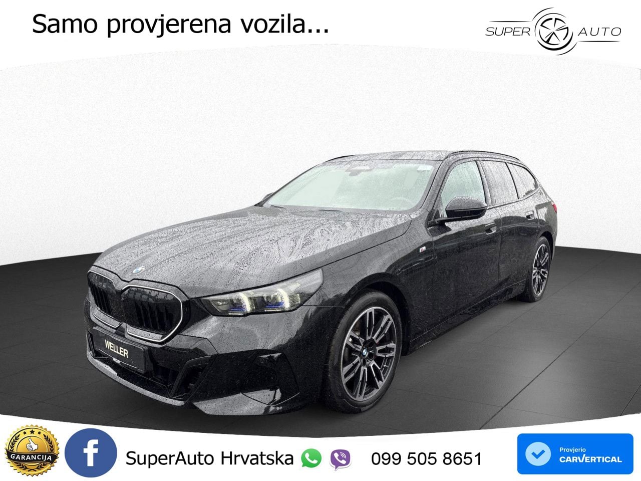 BMW 520d Touring (197 KS) Steptronic M Sport ACC+HEAD+GR SJED+360+PANO