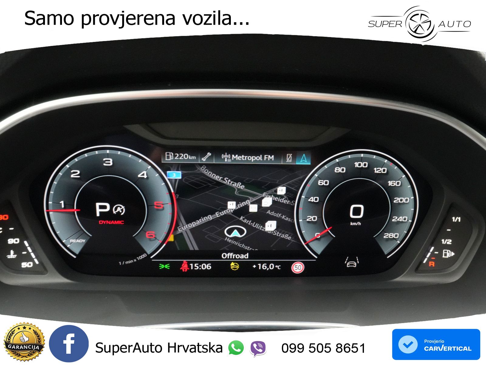 Audi Q3 Sportback 40 TDI (200 KS) quattro S tronic S line LED+GR SJED+ACC