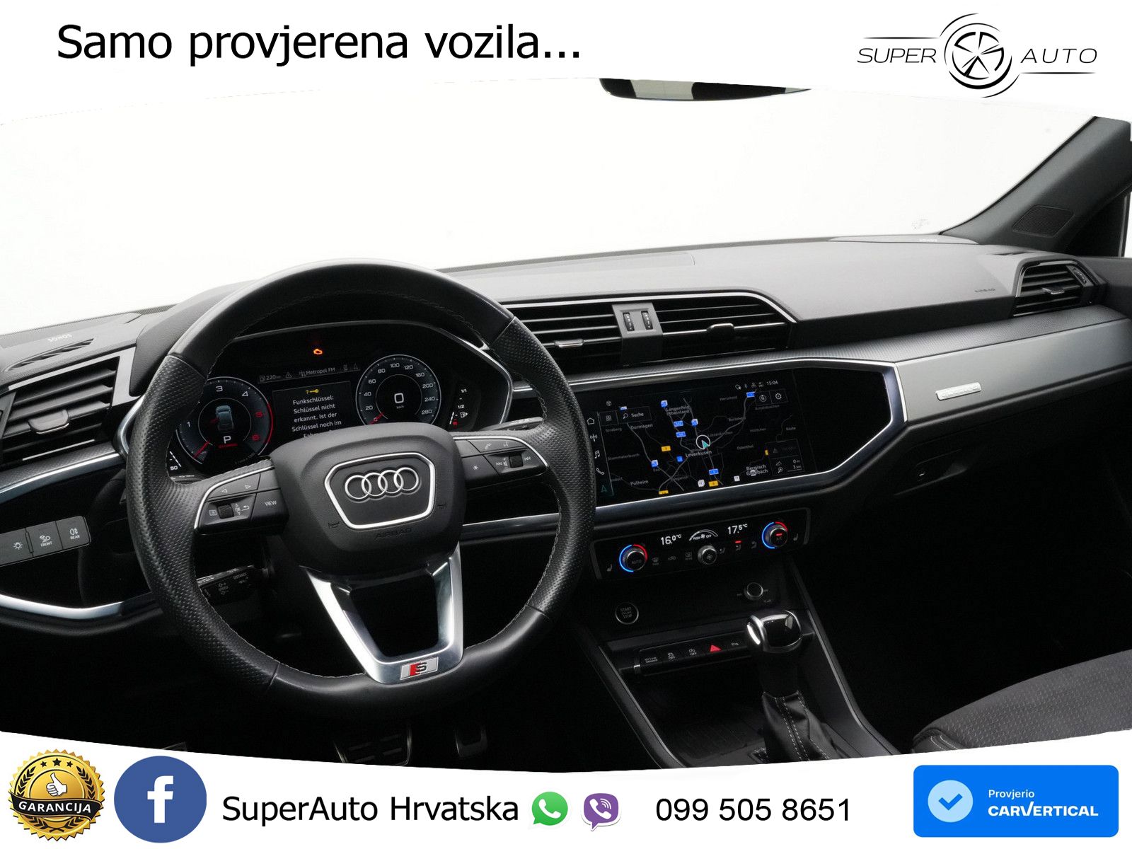 Audi Q3 Sportback 40 TDI (200 KS) quattro S tronic S line LED+GR SJED+ACC