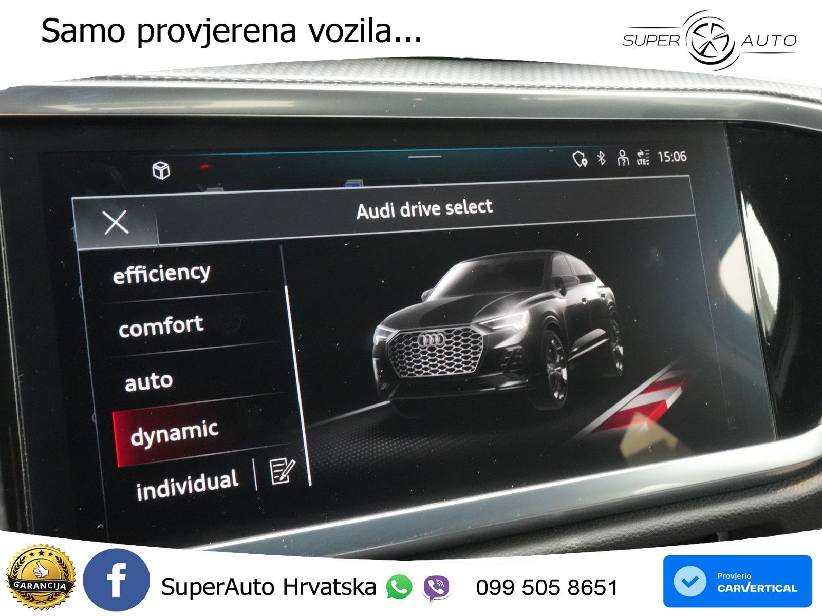 Audi Q3 Sportback 40 TDI (200 KS) quattro S tronic S line LED+GR SJED+ACC
