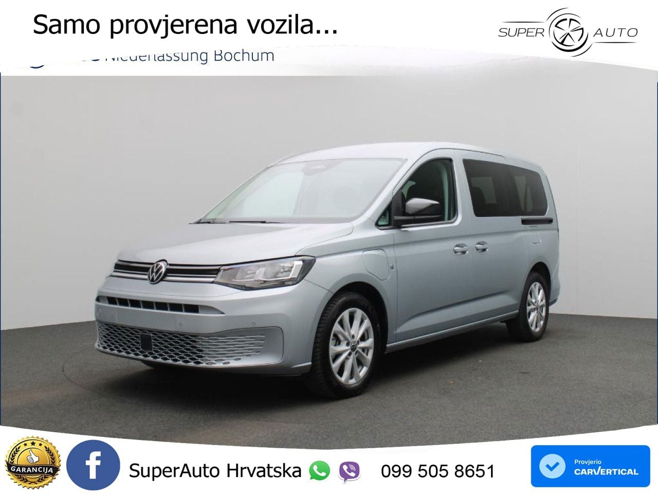Volkswagen Caddy Maxi Life Navi PDC Kamera Sitzhzg. 5 Jahre 116 KS