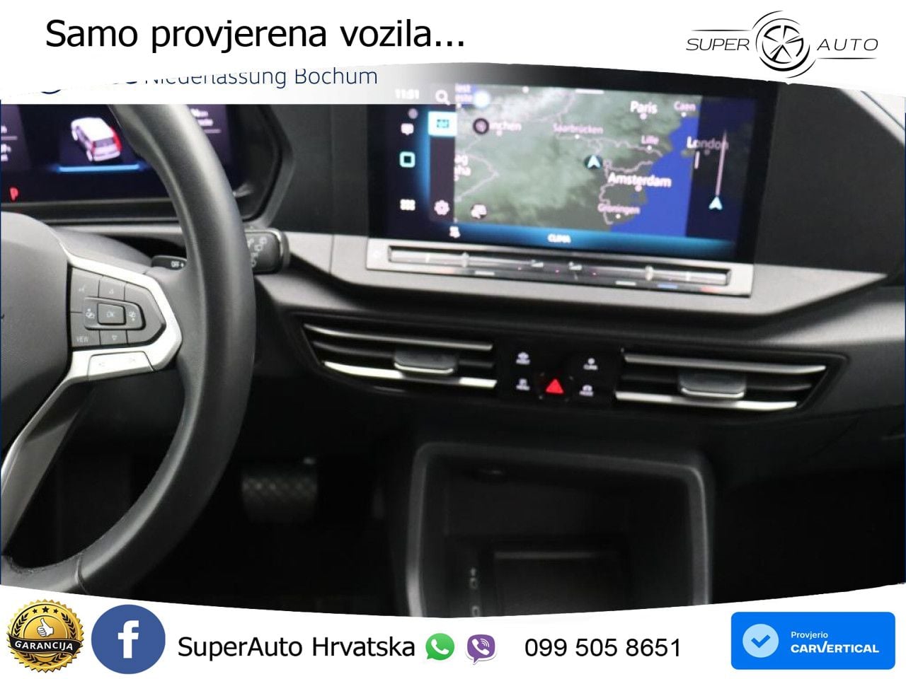 Volkswagen Caddy Maxi Life Navi PDC Kamera Sitzhzg. 5 Jahre 116 KS
