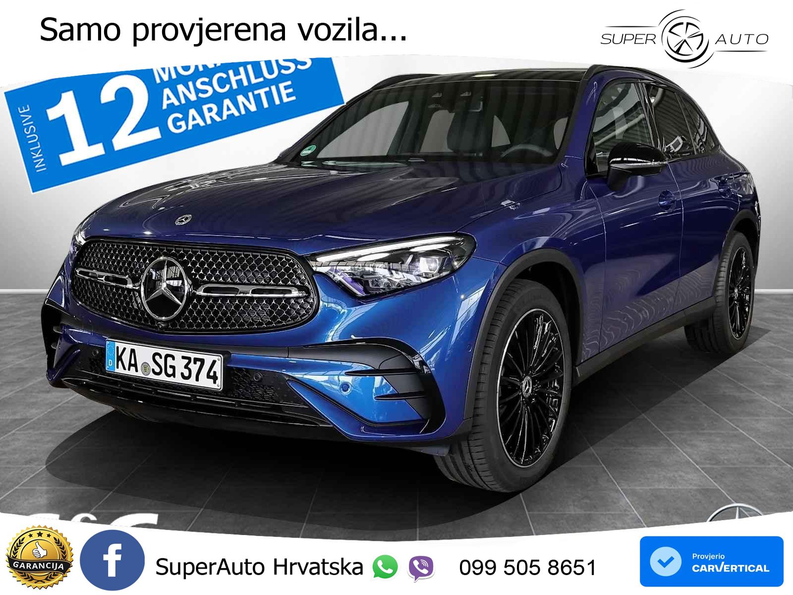 Mercedes GLC 450d (367 KS) 4MATIC 9G-TRONIC AMG ACC+HEAD+4xGR SJED+360+PANO