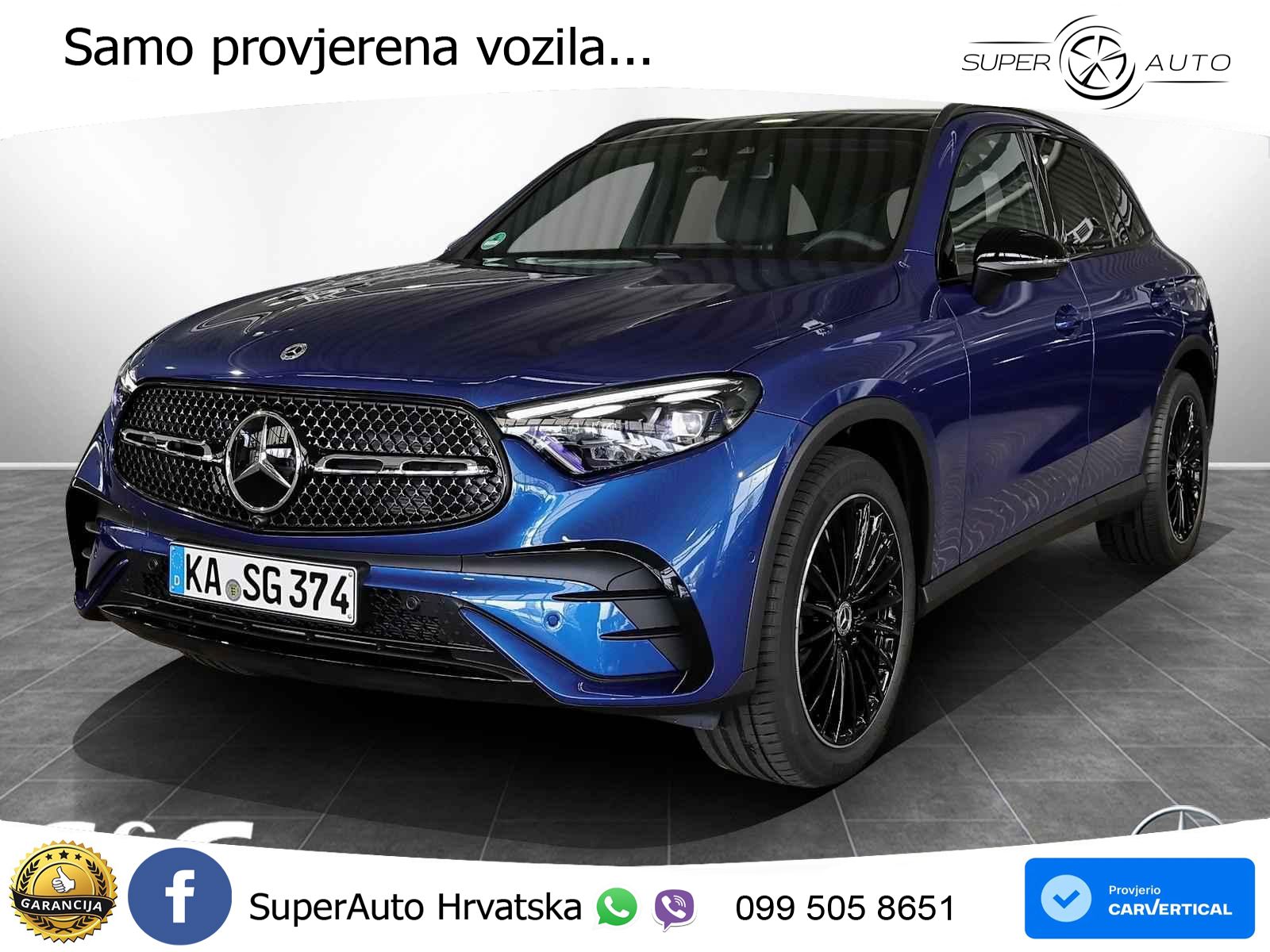 Mercedes GLC 450d (367 KS) 4MATIC 9G-TRONIC AMG ACC+HEAD+4xGR SJED+360+PANO