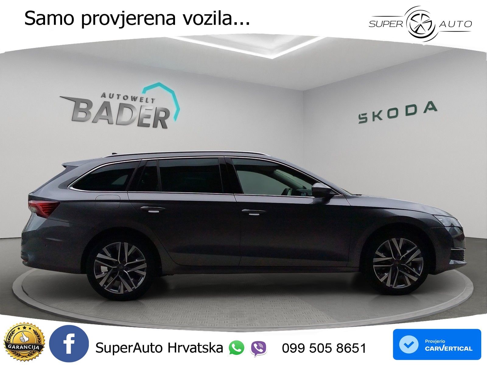 Škoda Octavia Combi 1.5 TSI (150 KS) DSG Selection LED+GR SJED+ACC