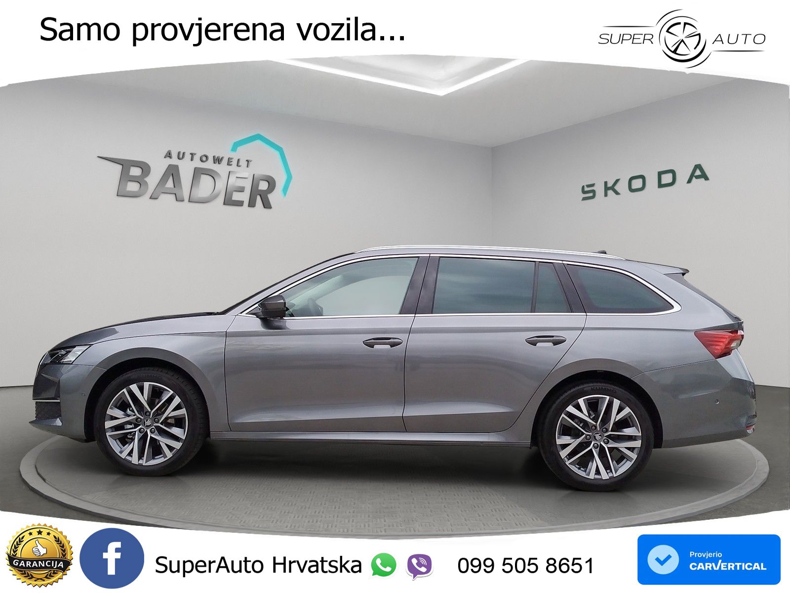 Škoda Octavia Combi 1.5 TSI (150 KS) DSG Selection LED+GR SJED+ACC