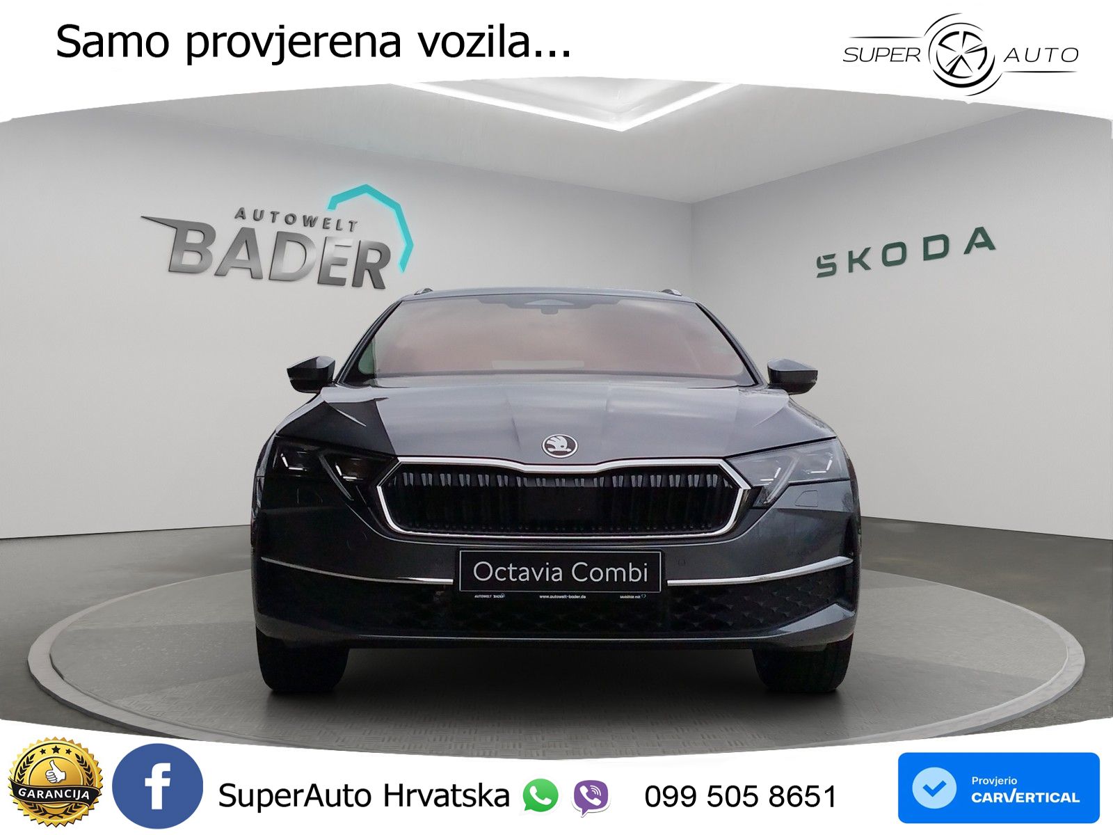 Škoda Octavia Combi 1.5 TSI (150 KS) DSG Selection LED+GR SJED+ACC