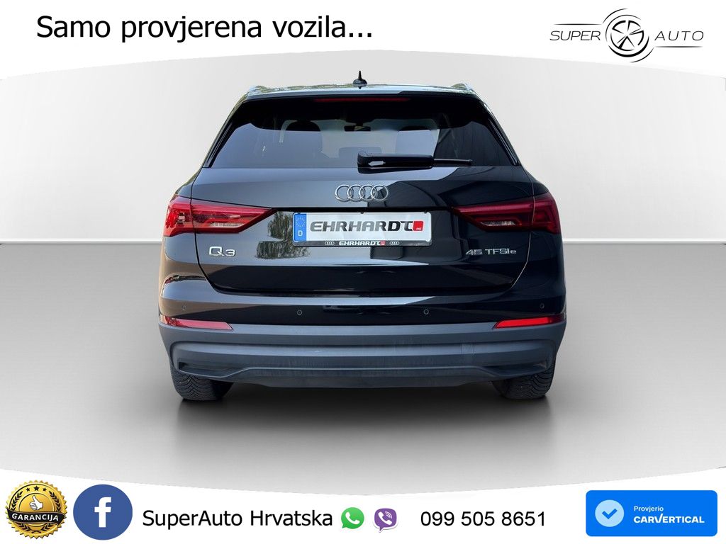Audi Q3 45 TFSIe (245 KS) S tronic LED+GR SJED+ACC