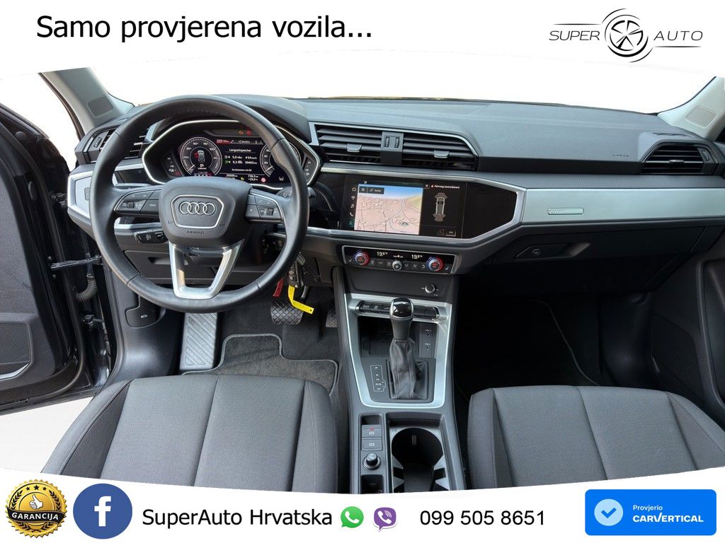 Audi Q3 45 TFSIe (245 KS) S tronic LED+GR SJED+ACC