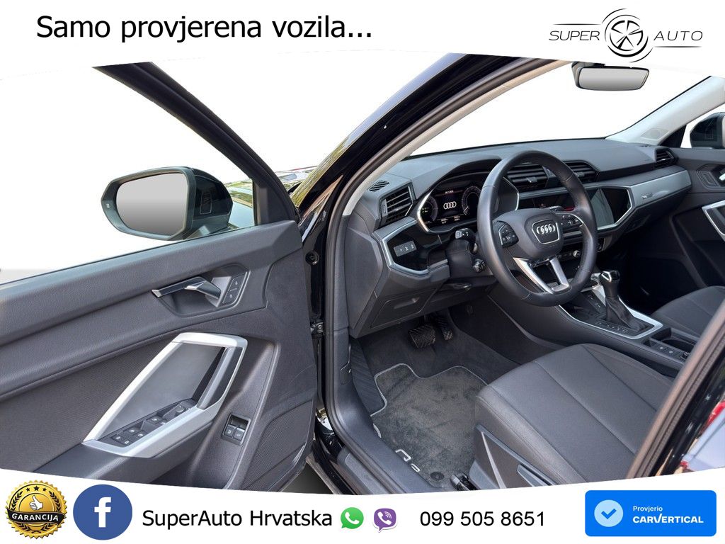 Audi Q3 45 TFSIe (245 KS) S tronic LED+GR SJED+ACC