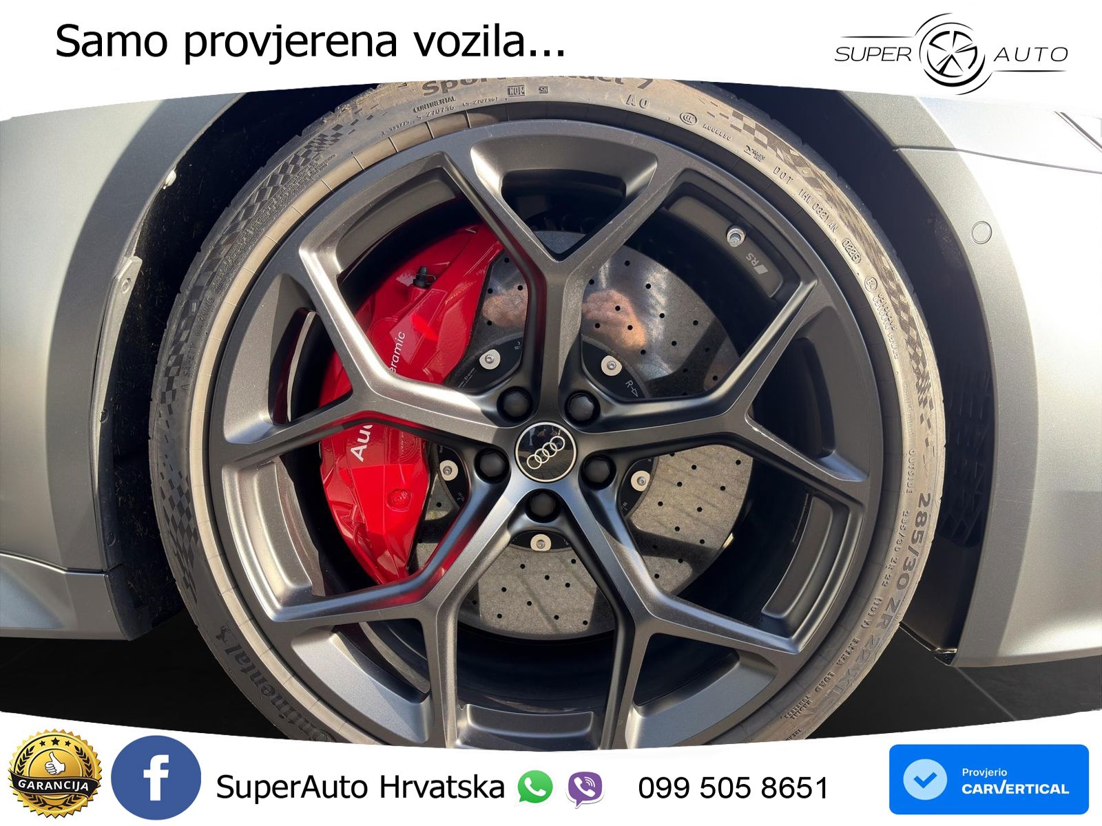 Audi RS6 Avant 4.0 TFSI V8 performance (630 KS)  quattro tiptronic LED+GR SJED+ACC