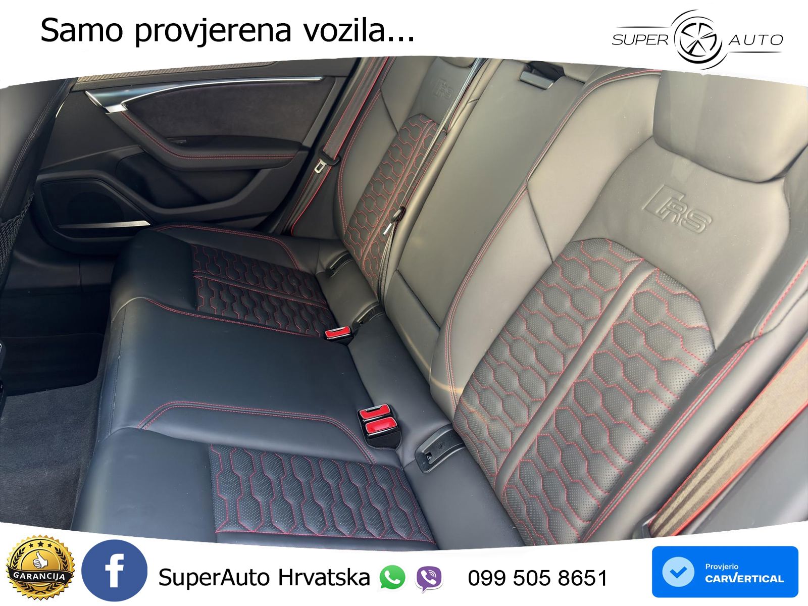 Audi RS6 Avant 4.0 TFSI V8 performance (630 KS)  quattro tiptronic LED+GR SJED+ACC