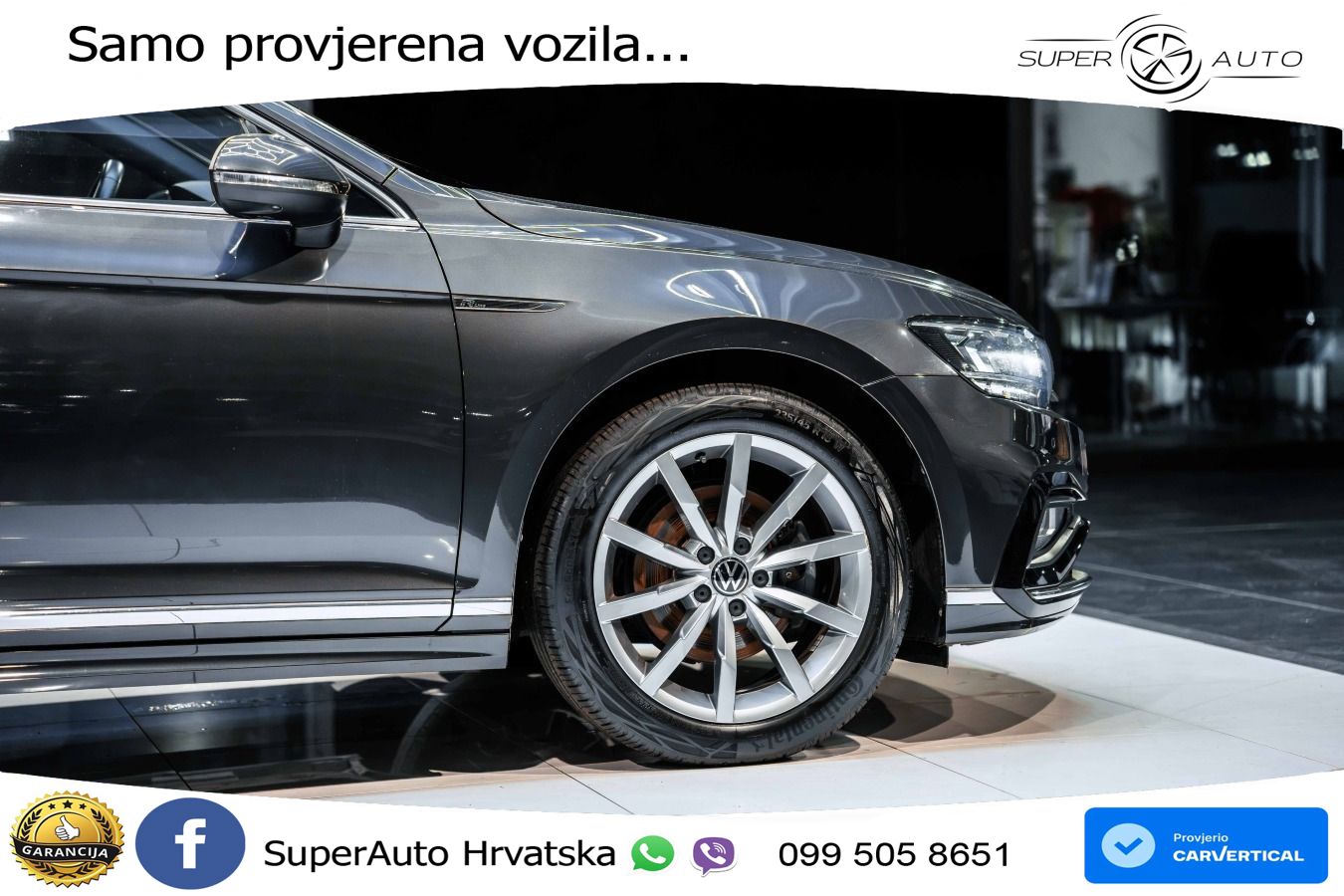 Volkswagen Passat Variant 2.0 TDI (150 KS) DSG R-Line LED+GR SJED+ACC