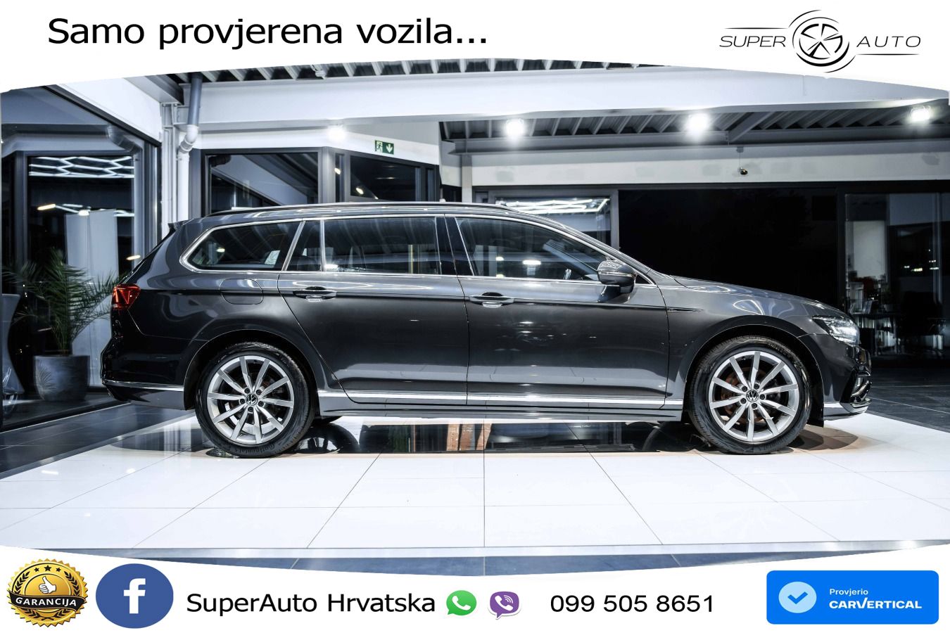 Volkswagen Passat Variant 2.0 TDI (150 KS) DSG R-Line LED+GR SJED+ACC