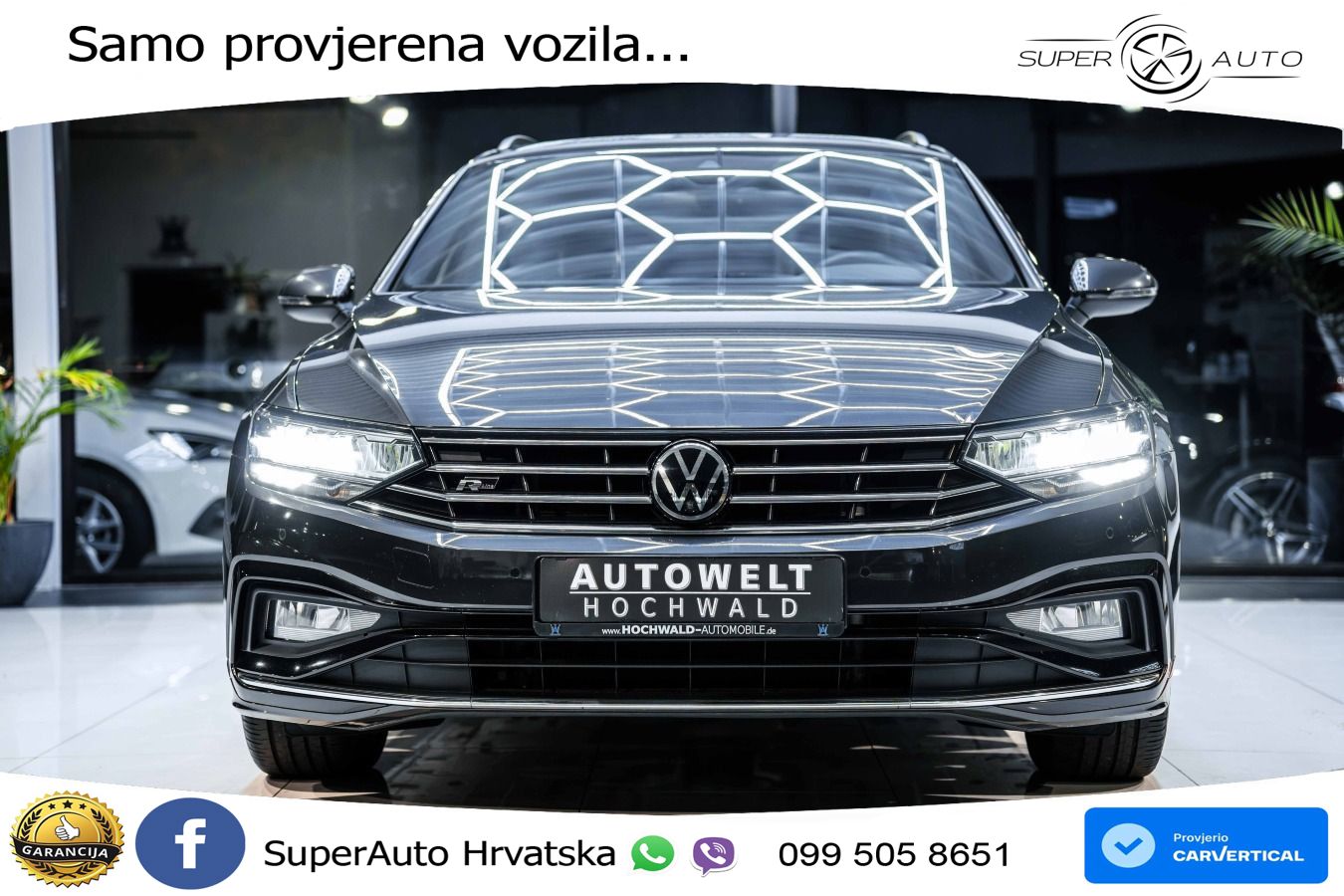 Volkswagen Passat Variant 2.0 TDI (150 KS) DSG R-Line LED+GR SJED+ACC