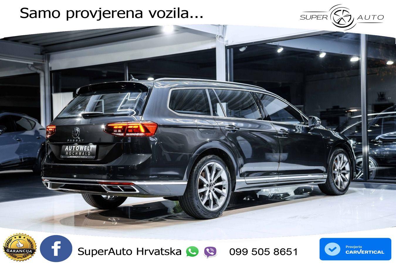 Volkswagen Passat Variant 2.0 TDI (150 KS) DSG R-Line LED+GR SJED+ACC