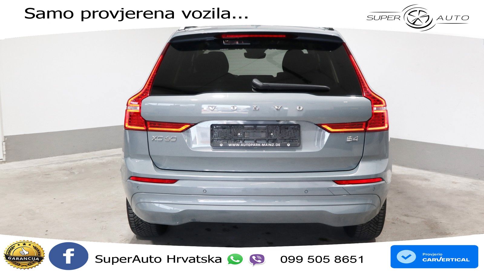 Volvo XC60 B4 Diesel FWD Geartronic LED+GR SJED+ACC