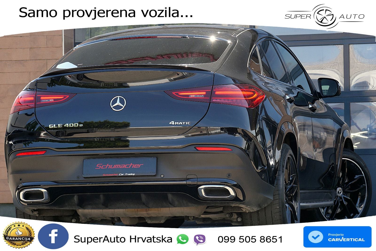 Mercedes GLE Coupe 400e (381 KS) 4MATIC 9G-TRONIC AMG LED+GR SJED+ACC