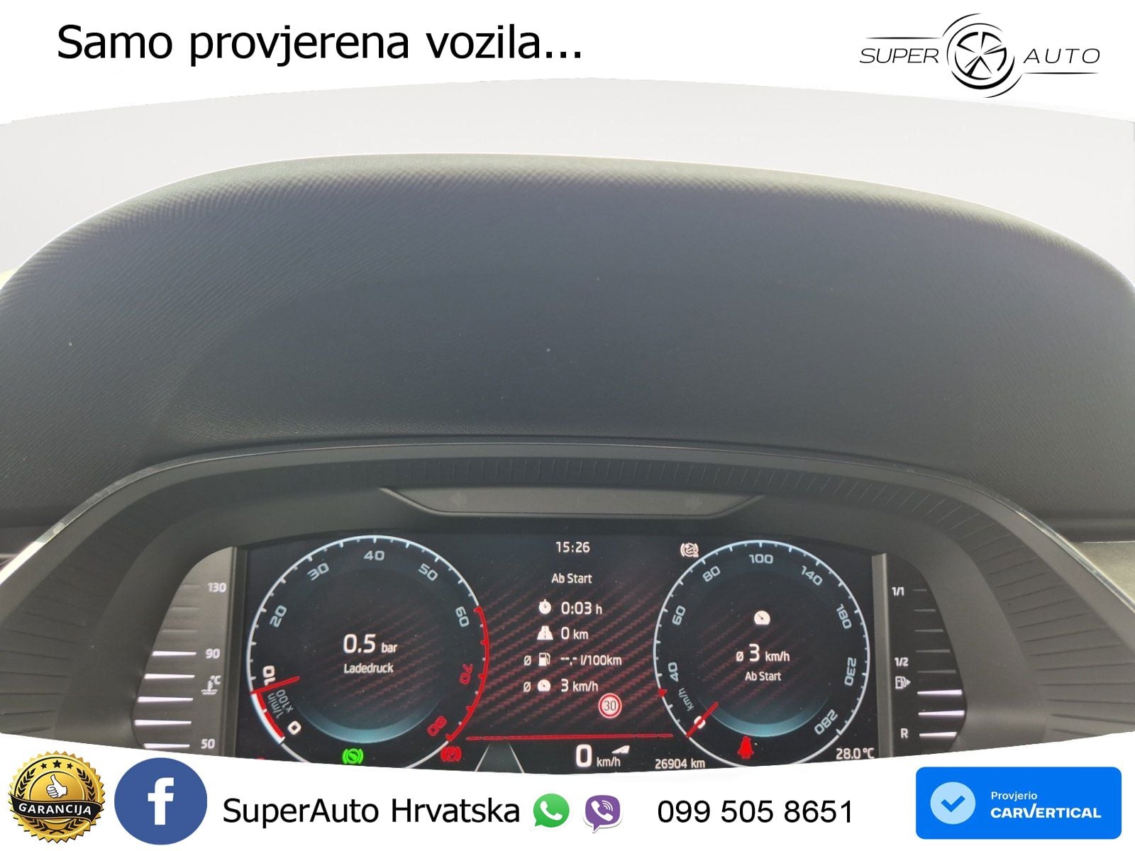 Škoda Octavia Combi RS 2.0 TSI (245 KS) DSG LED+GR SJED+ACC
