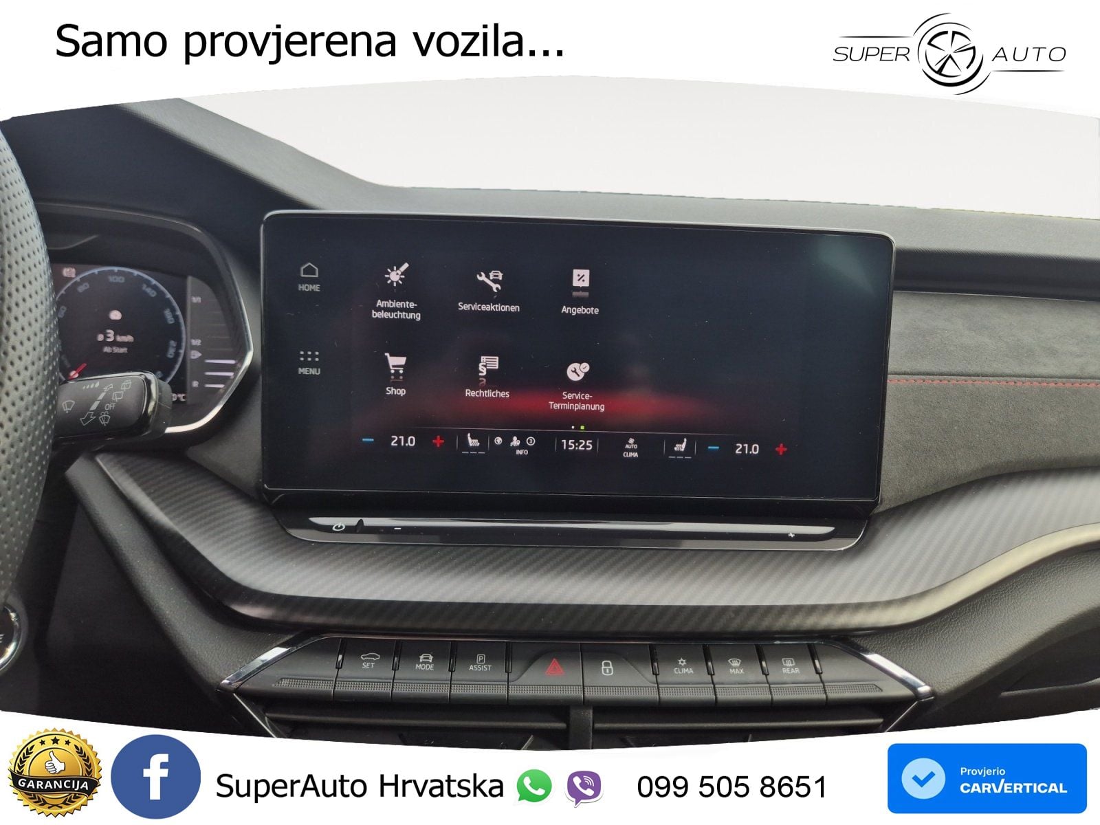 Škoda Octavia Combi RS 2.0 TSI (245 KS) DSG LED+GR SJED+ACC