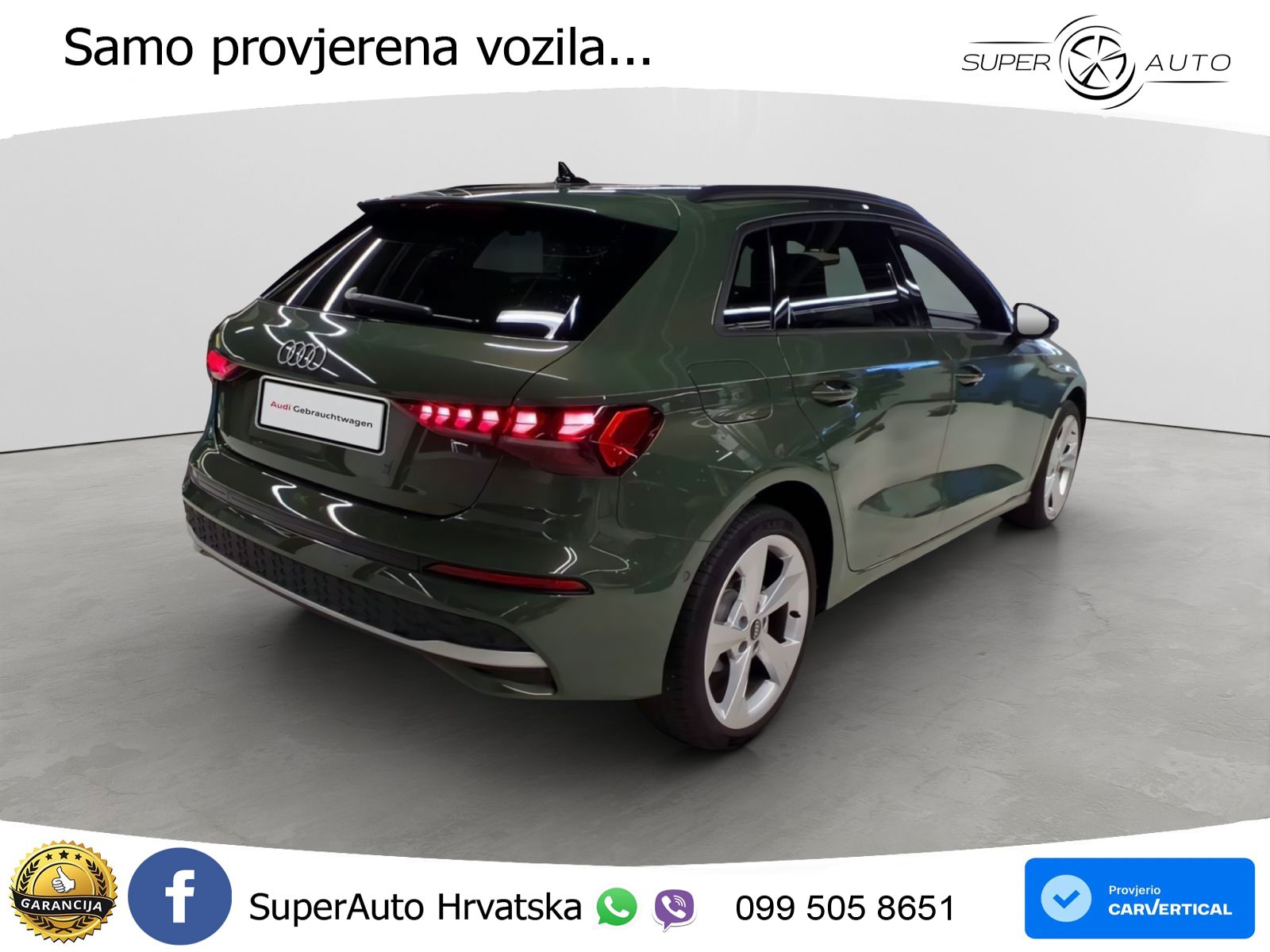 Audi A3 40 TFSIe (204 KS) S tronic LED+GR SJED+ACC