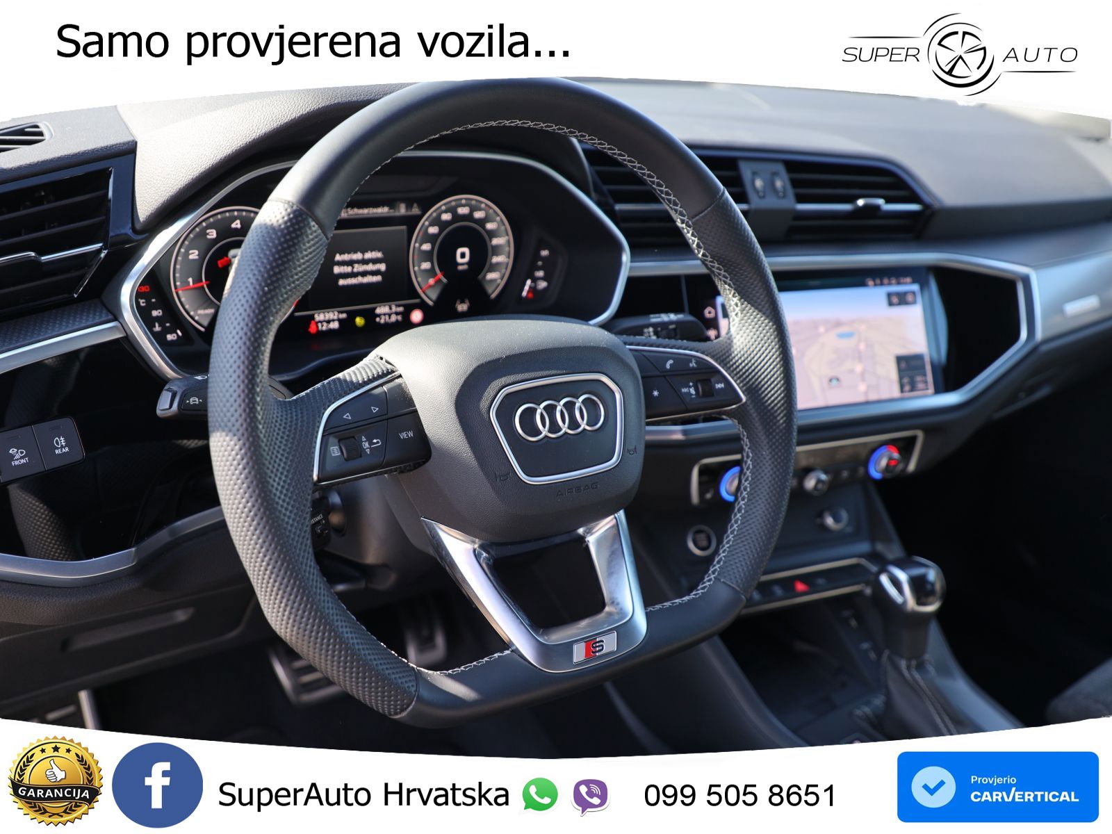 Audi Q3 Sportback 40 TFSI (190 KS) quattro S tronic S line MATRIX+GR SJED+KAM