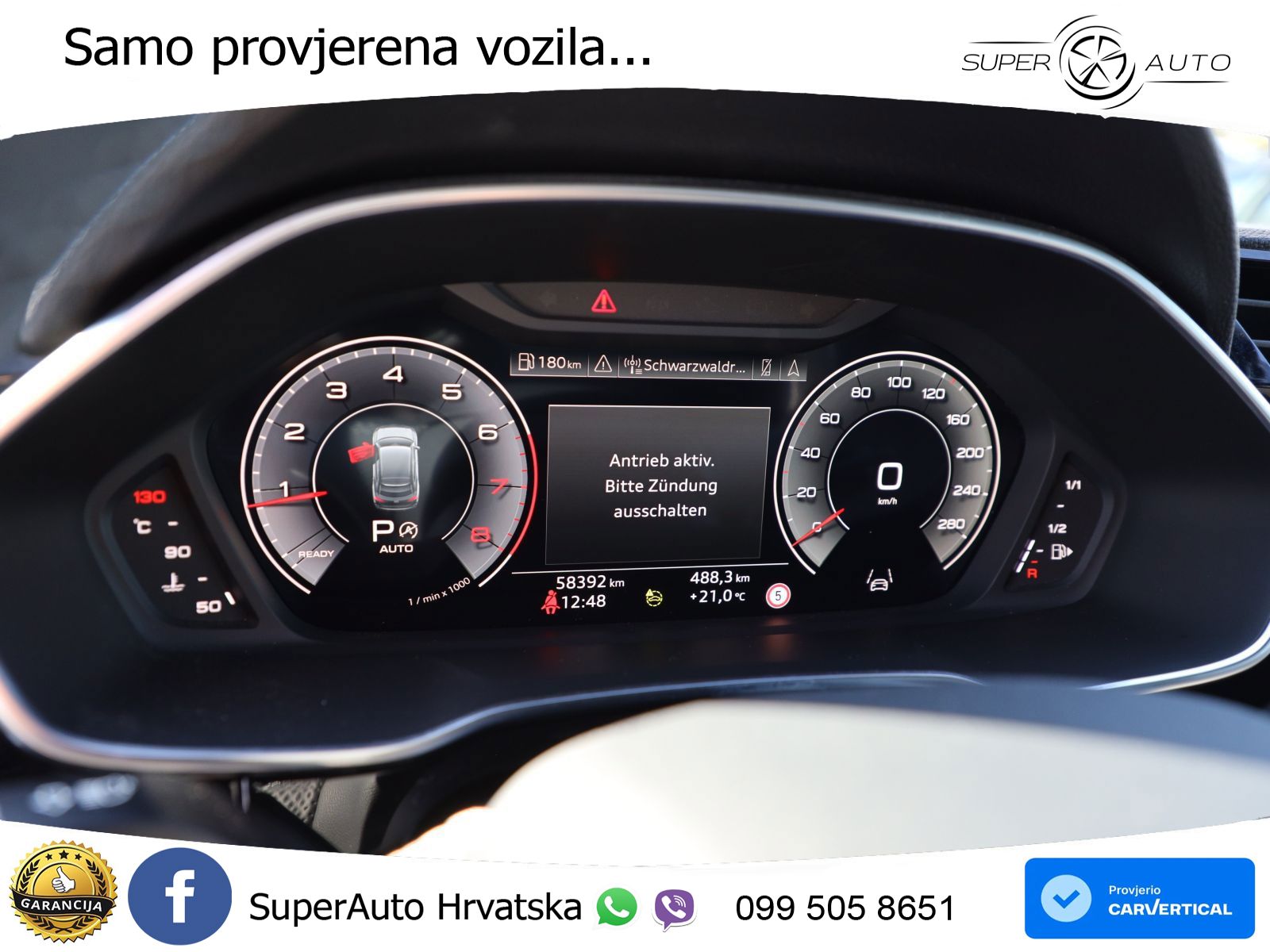 Audi Q3 Sportback 40 TFSI (190 KS) quattro S tronic S line MATRIX+GR SJED+KAM