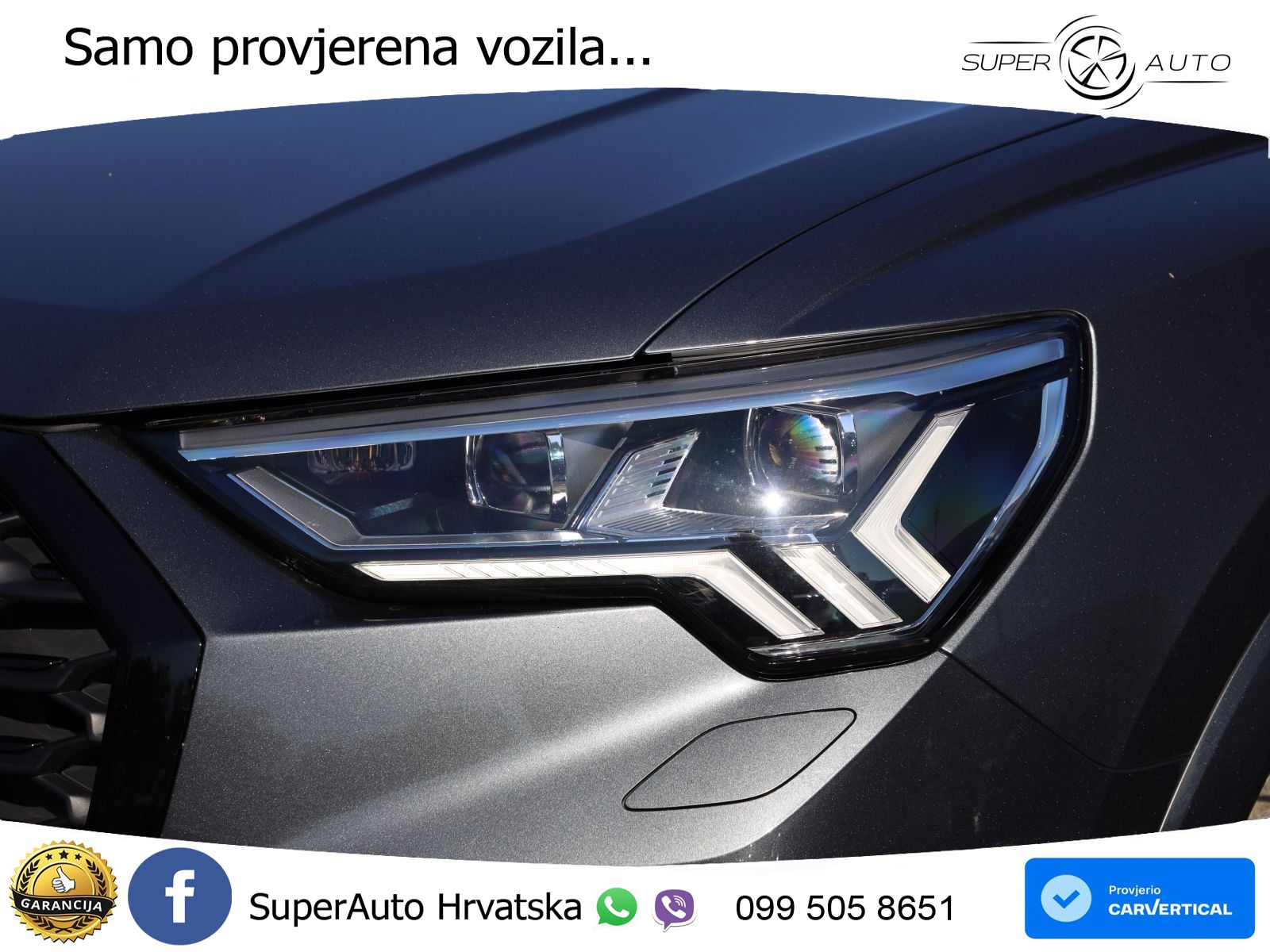Audi Q3 Sportback 40 TFSI (190 KS) quattro S tronic S line MATRIX+GR SJED+KAM