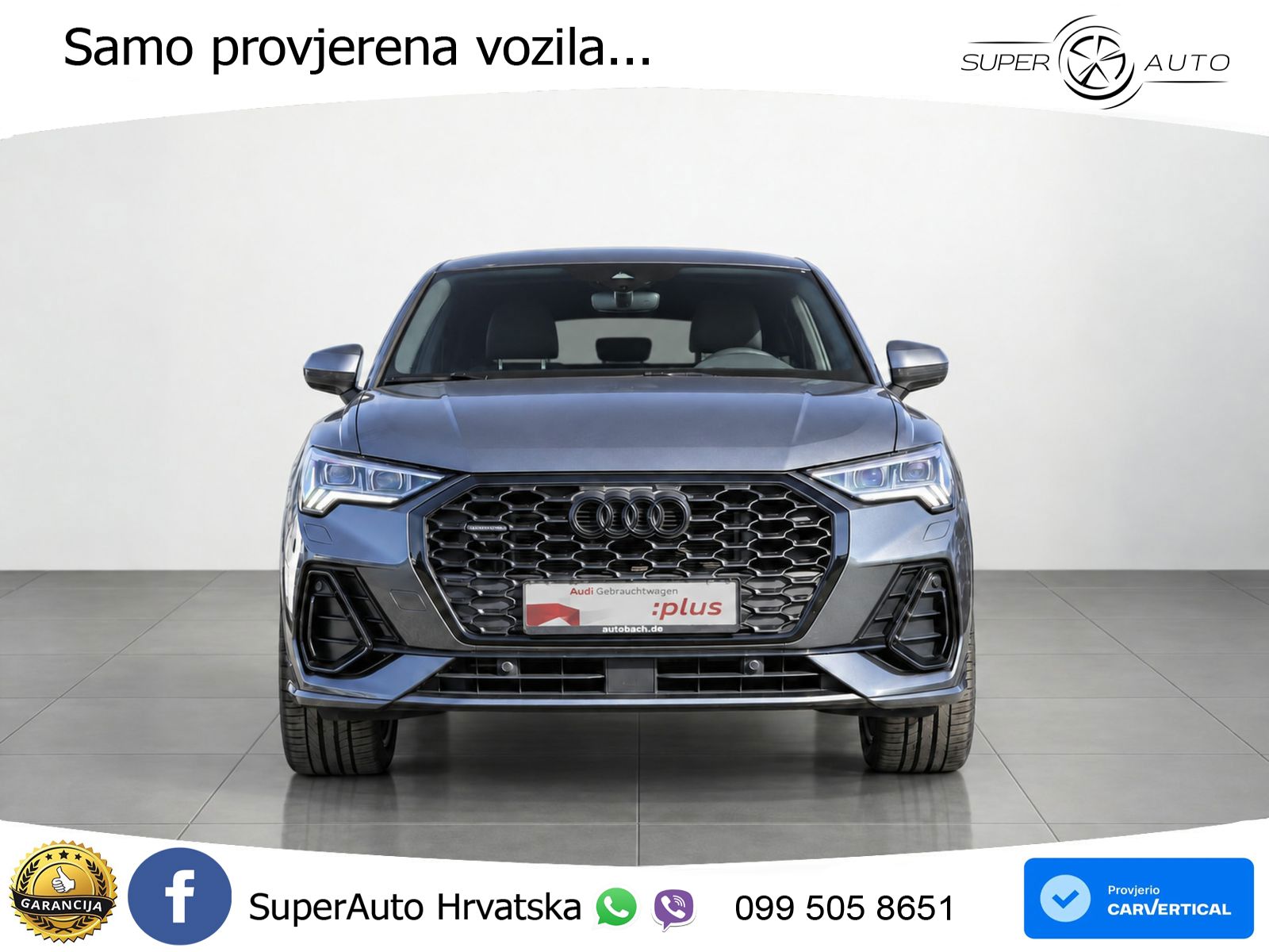 Audi Q3 Sportback 40 TFSI (190 KS) quattro S tronic S line MATRIX+GR SJED+KAM