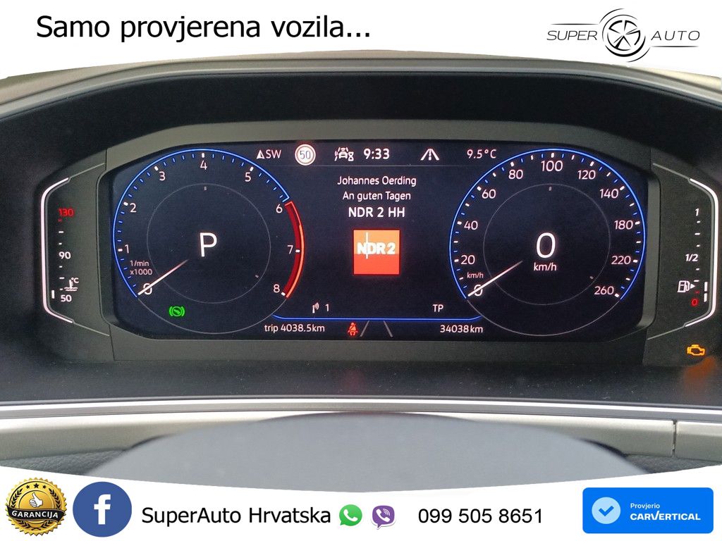 Volkswagen T-Roc 1.5 TSI (150 KS) DSG LED+GR SJED+ACC