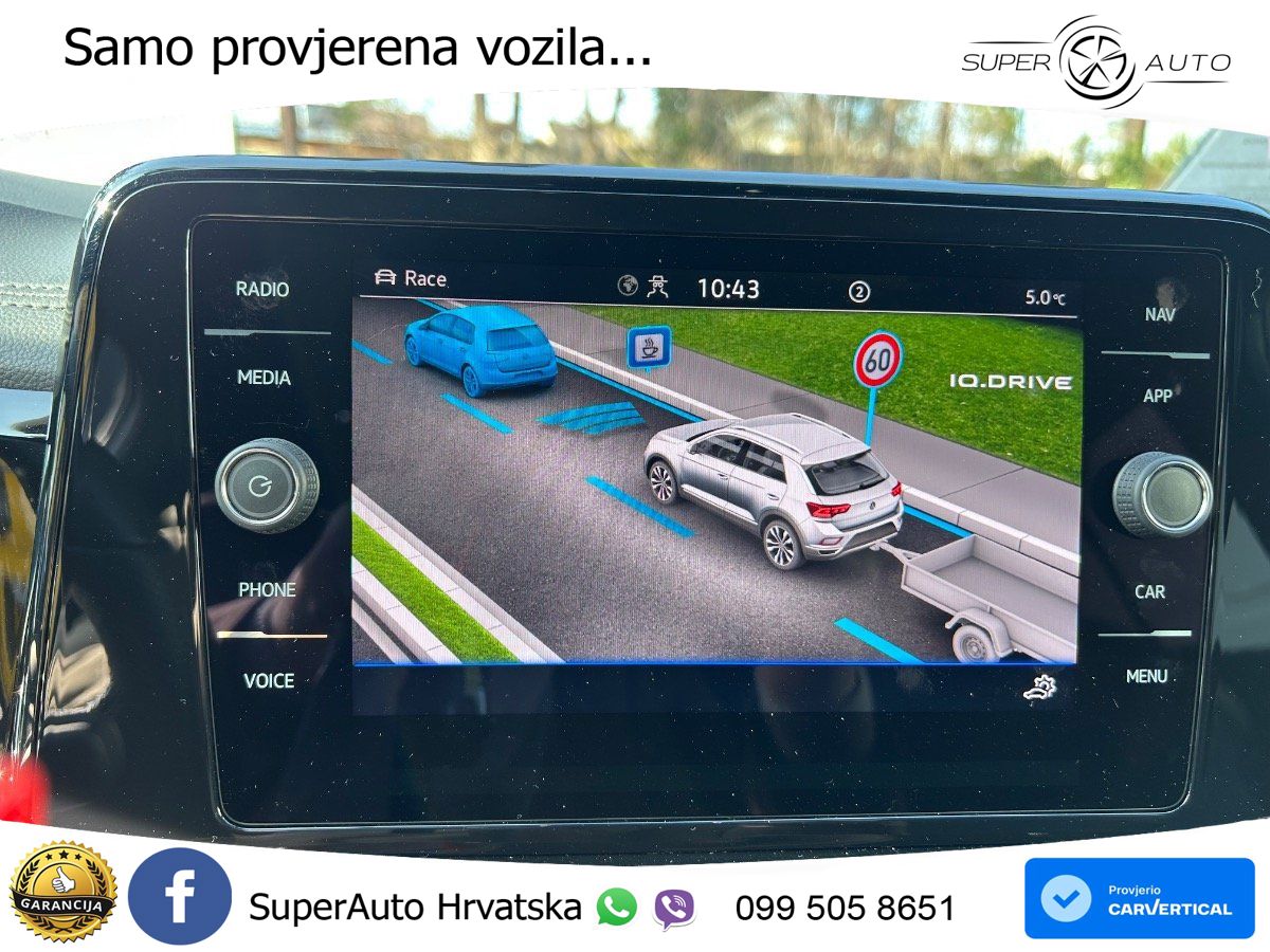 Volkswagen T-Roc I R 2.0 TSI (300 KS) OPF 4M DSG MATRIX+GR SJED+KAM