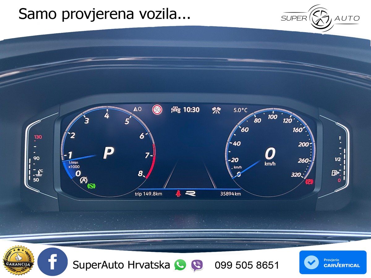 Volkswagen T-Roc I R 2.0 TSI (300 KS) OPF 4M DSG MATRIX+GR SJED+KAM