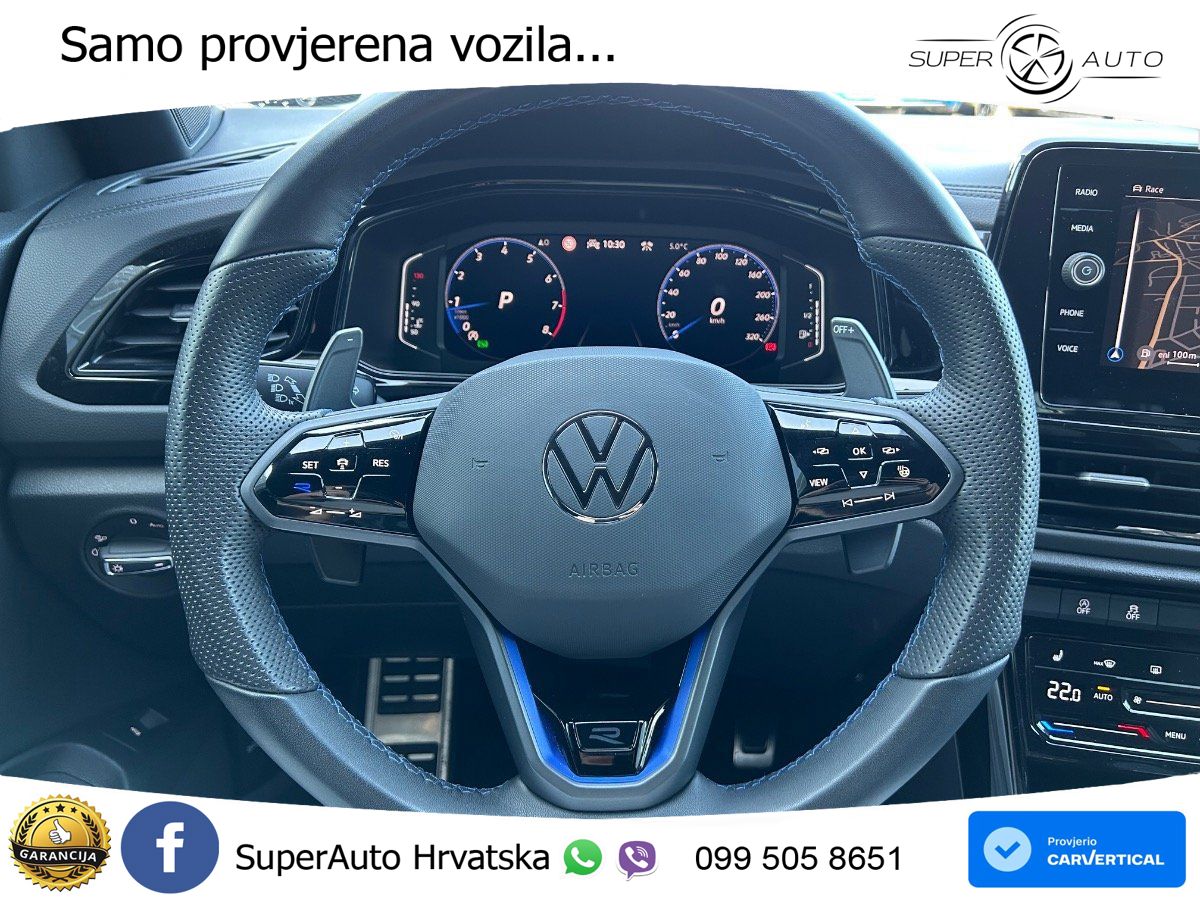 Volkswagen T-Roc I R 2.0 TSI (300 KS) OPF 4M DSG MATRIX+GR SJED+KAM