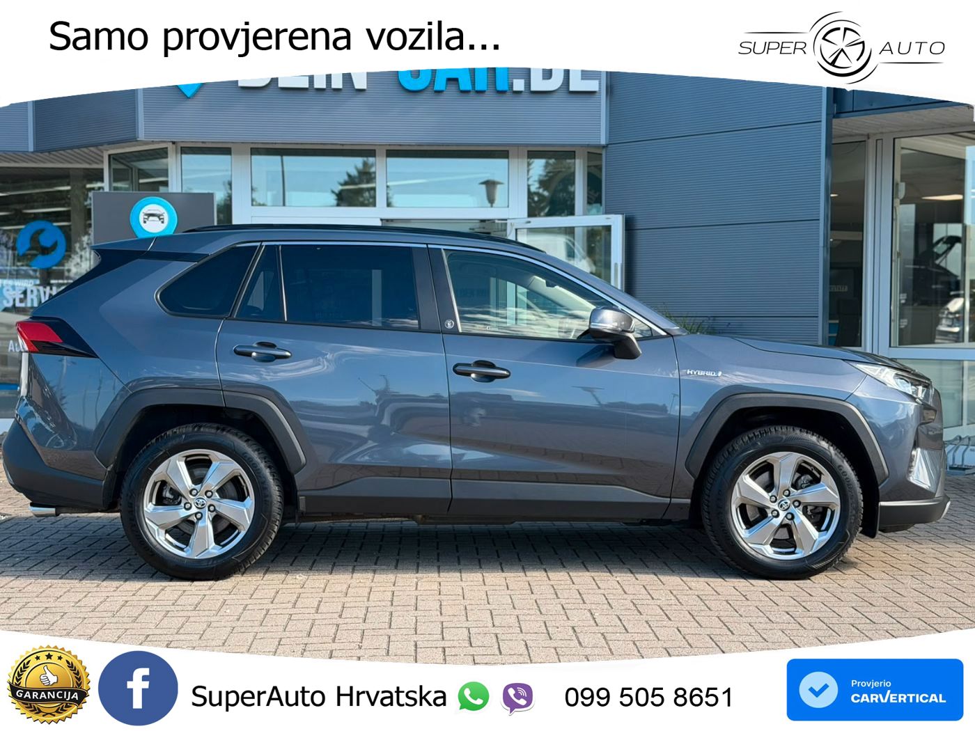Toyota RAV4 2.5 (218 KS) Hybrid e-CVT LED+GR SJED+ACC