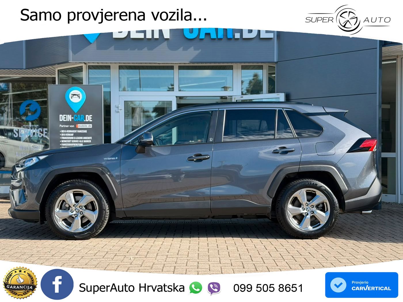 Toyota RAV4 2.5 (218 KS) Hybrid e-CVT LED+GR SJED+ACC
