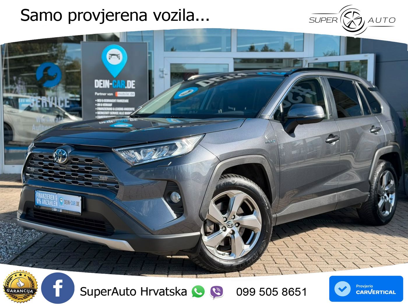 Toyota RAV4 2.5 (218 KS) Hybrid e-CVT LED+GR SJED+ACC