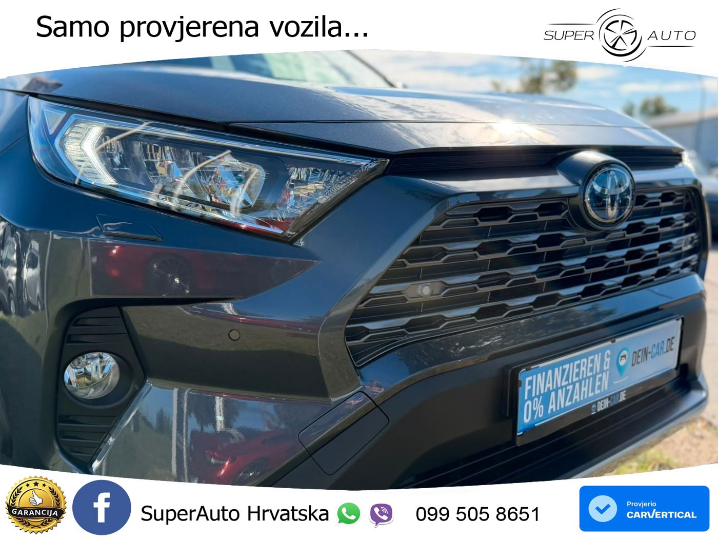 Toyota RAV4 2.5 (218 KS) Hybrid e-CVT LED+GR SJED+ACC