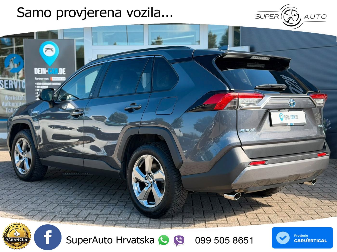 Toyota RAV4 2.5 (218 KS) Hybrid e-CVT LED+GR SJED+ACC