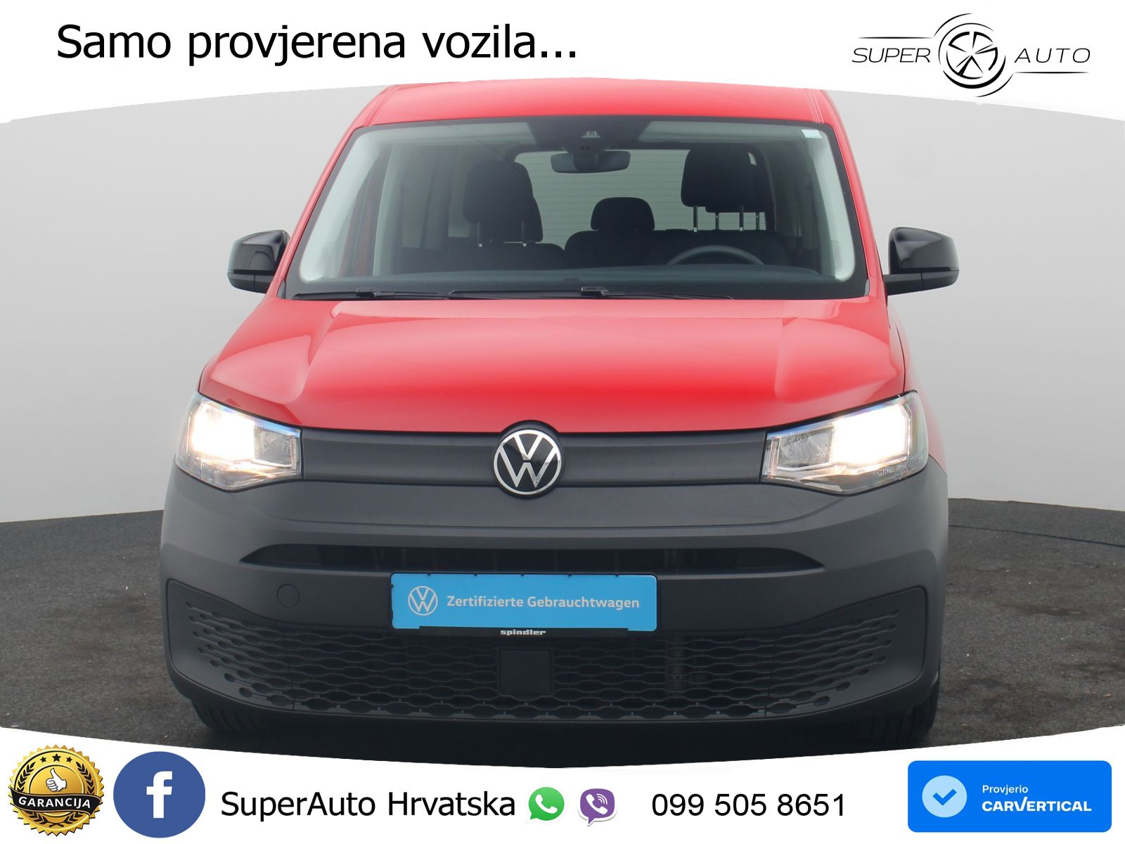 Volkswagen Caddy Kombi / Bluetooth, Klima, DAB+ 102 KS