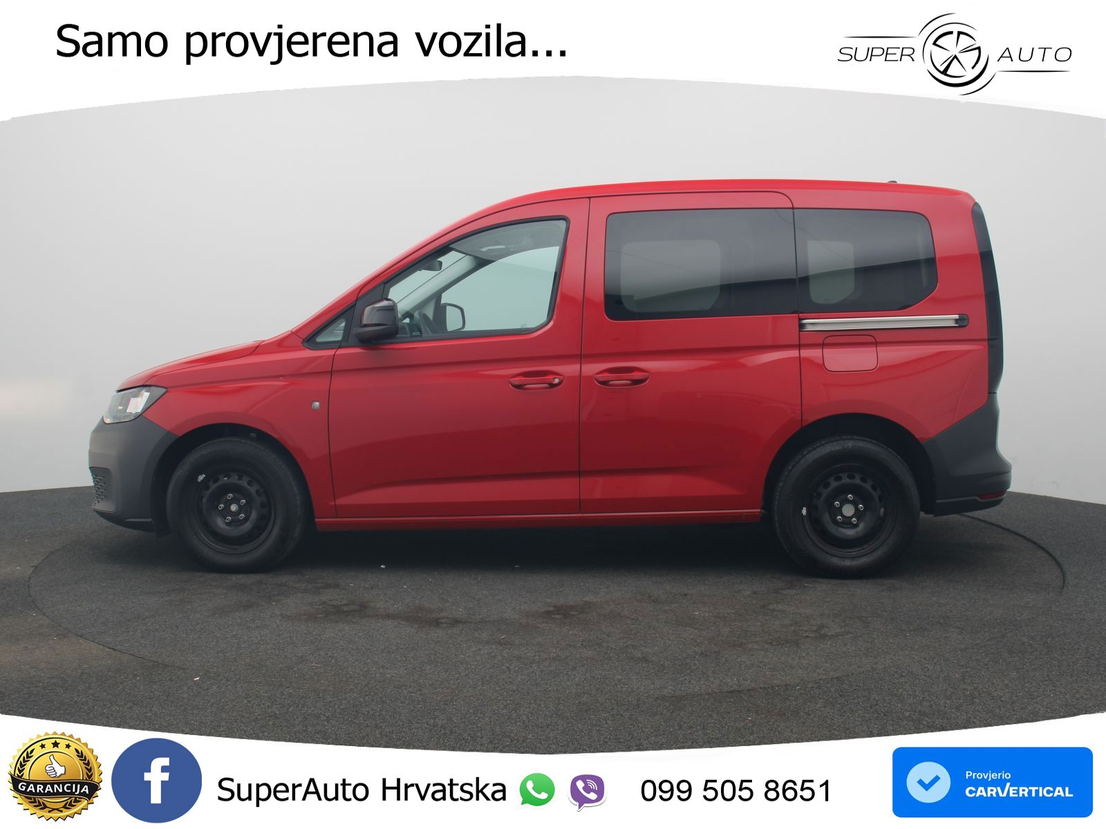 Volkswagen Caddy Kombi / Bluetooth, Klima, DAB+ 102 KS