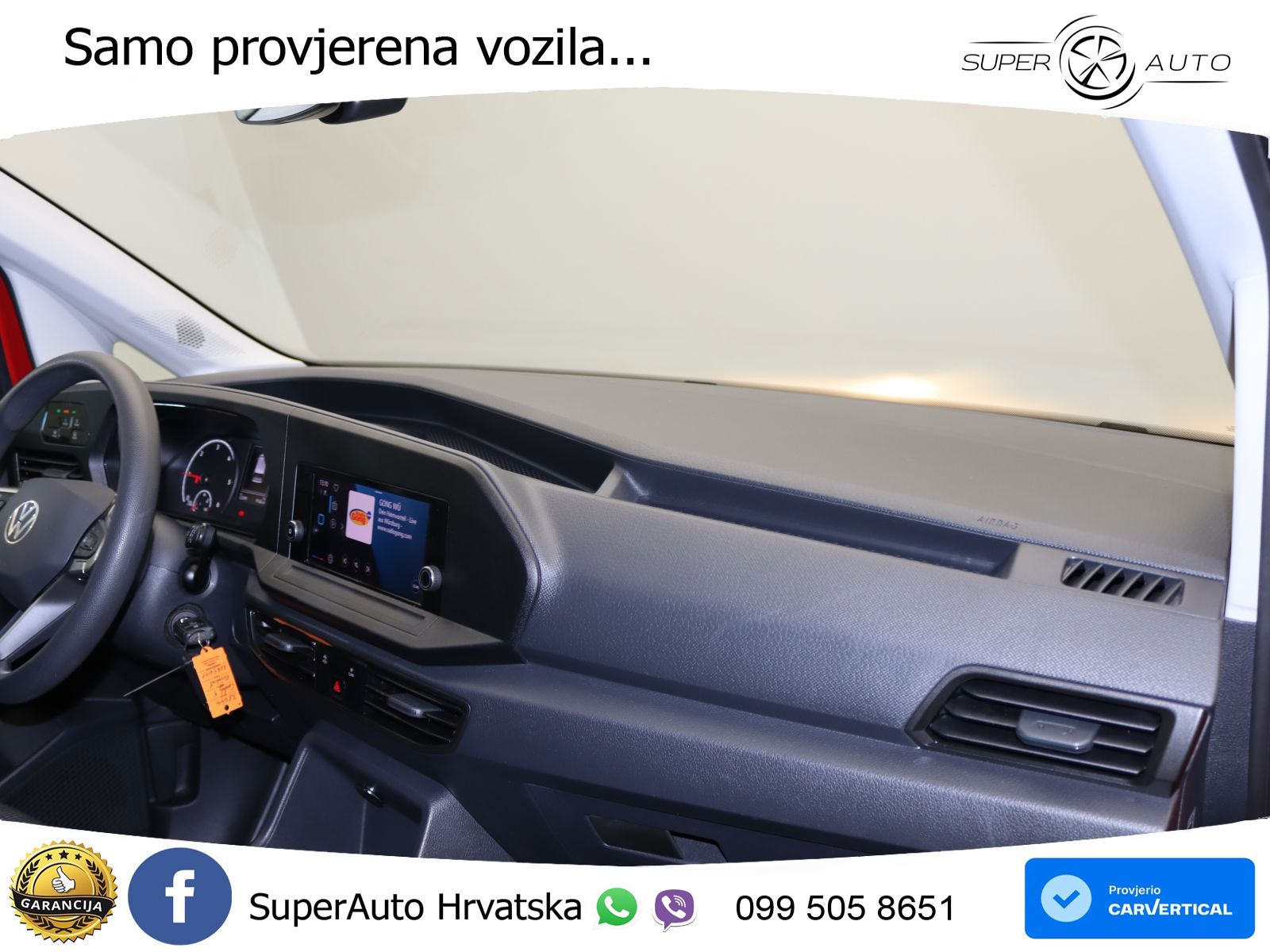 Volkswagen Caddy Kombi / Bluetooth, Klima, DAB+ 102 KS