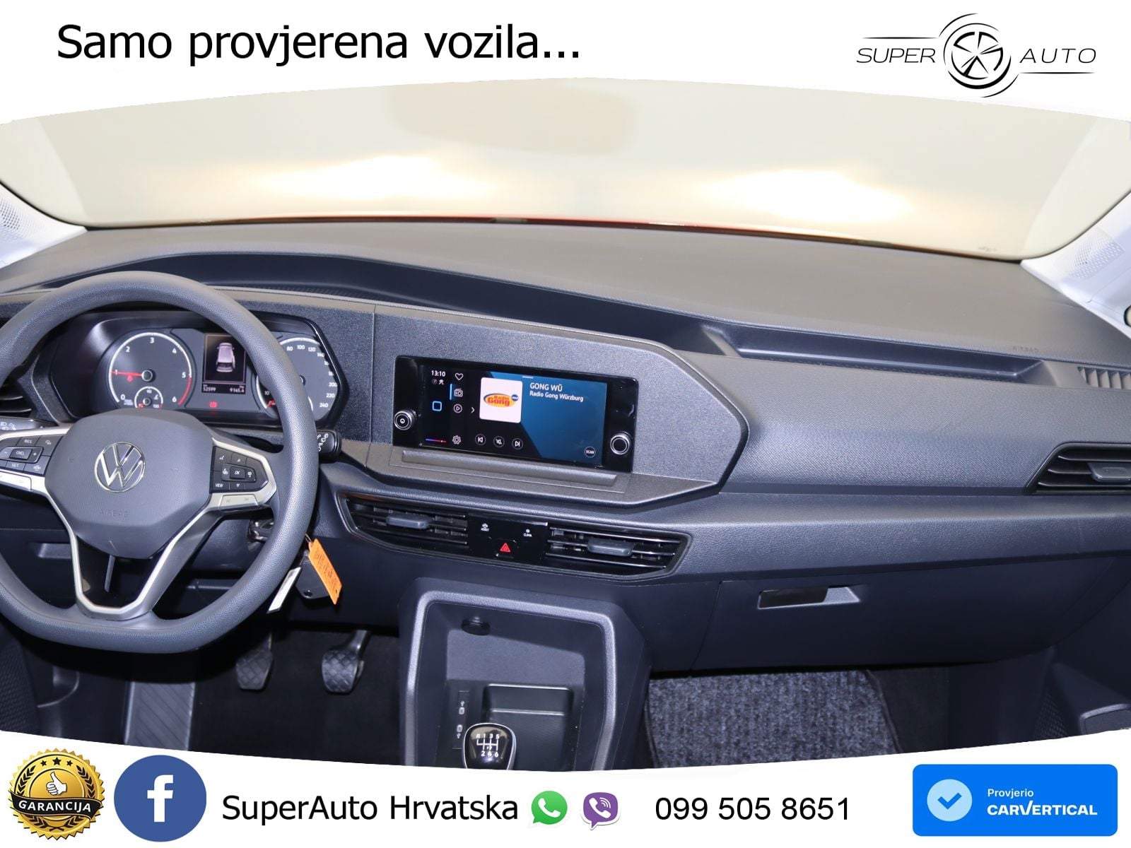 Volkswagen Caddy Kombi / Bluetooth, Klima, DAB+ 102 KS