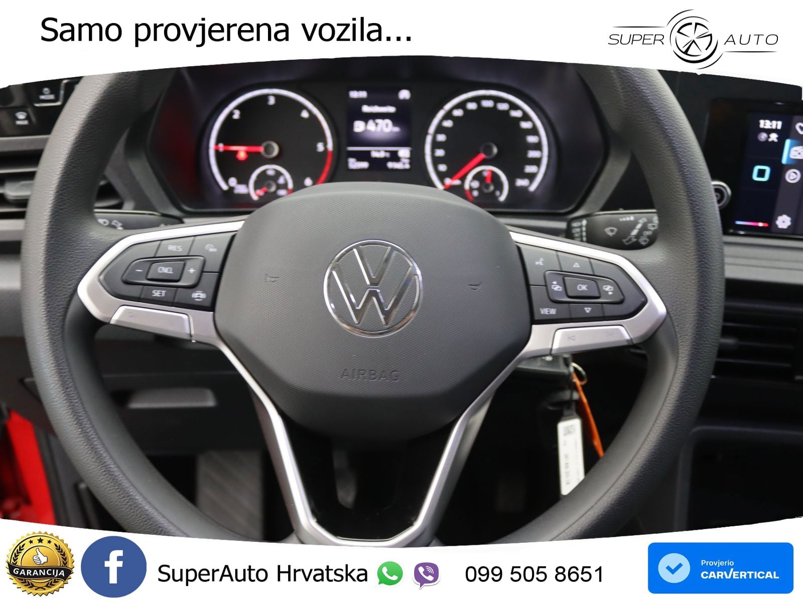 Volkswagen Caddy Kombi / Bluetooth, Klima, DAB+ 102 KS