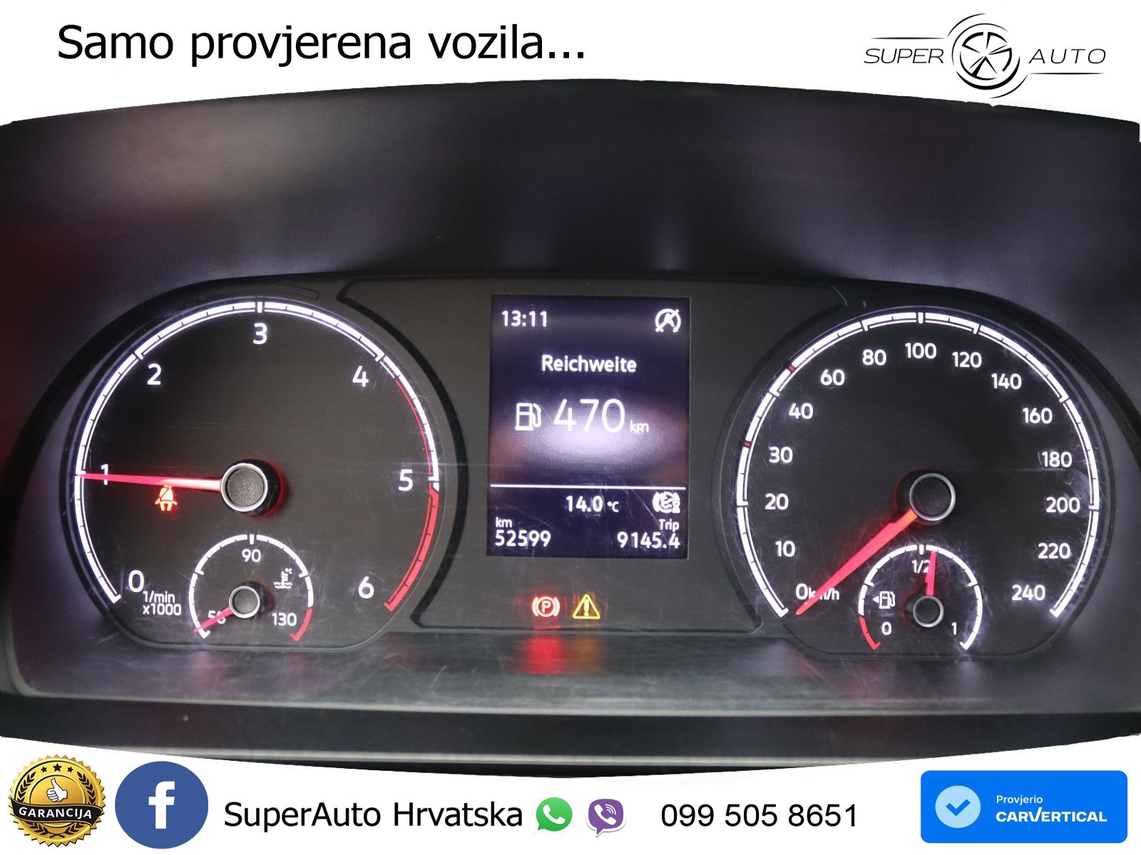 Volkswagen Caddy Kombi / Bluetooth, Klima, DAB+ 102 KS