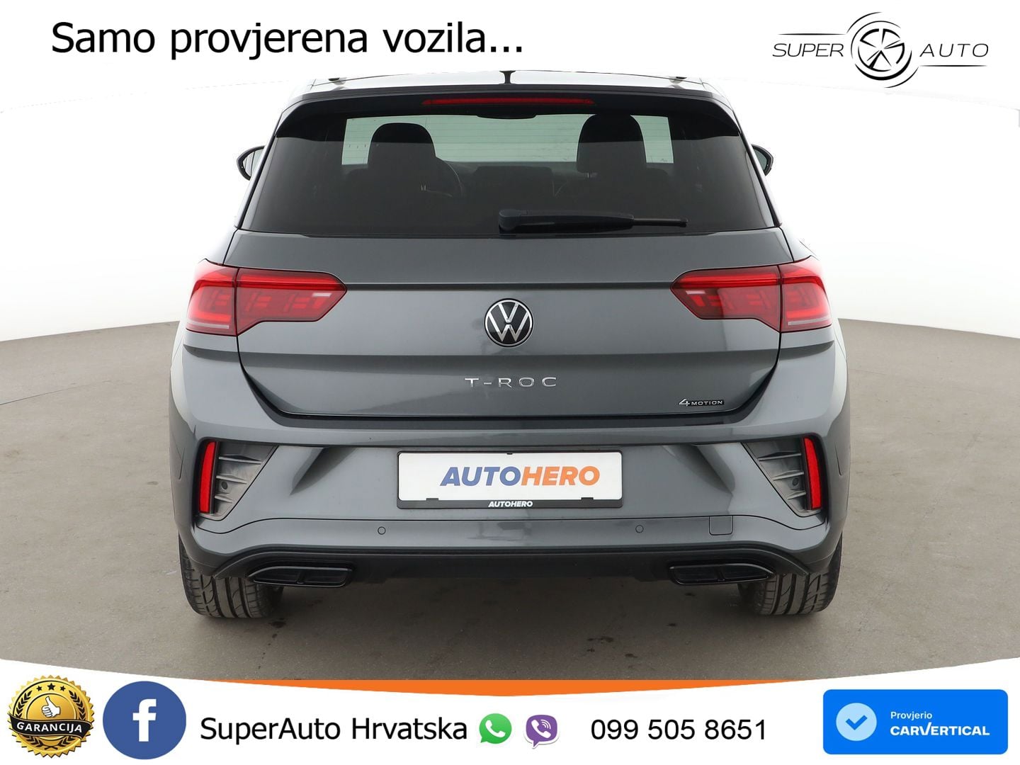 Volkswagen T-Roc I 2.0 TSI (190 KS) 4M DSG LED+GR SJED+ACC