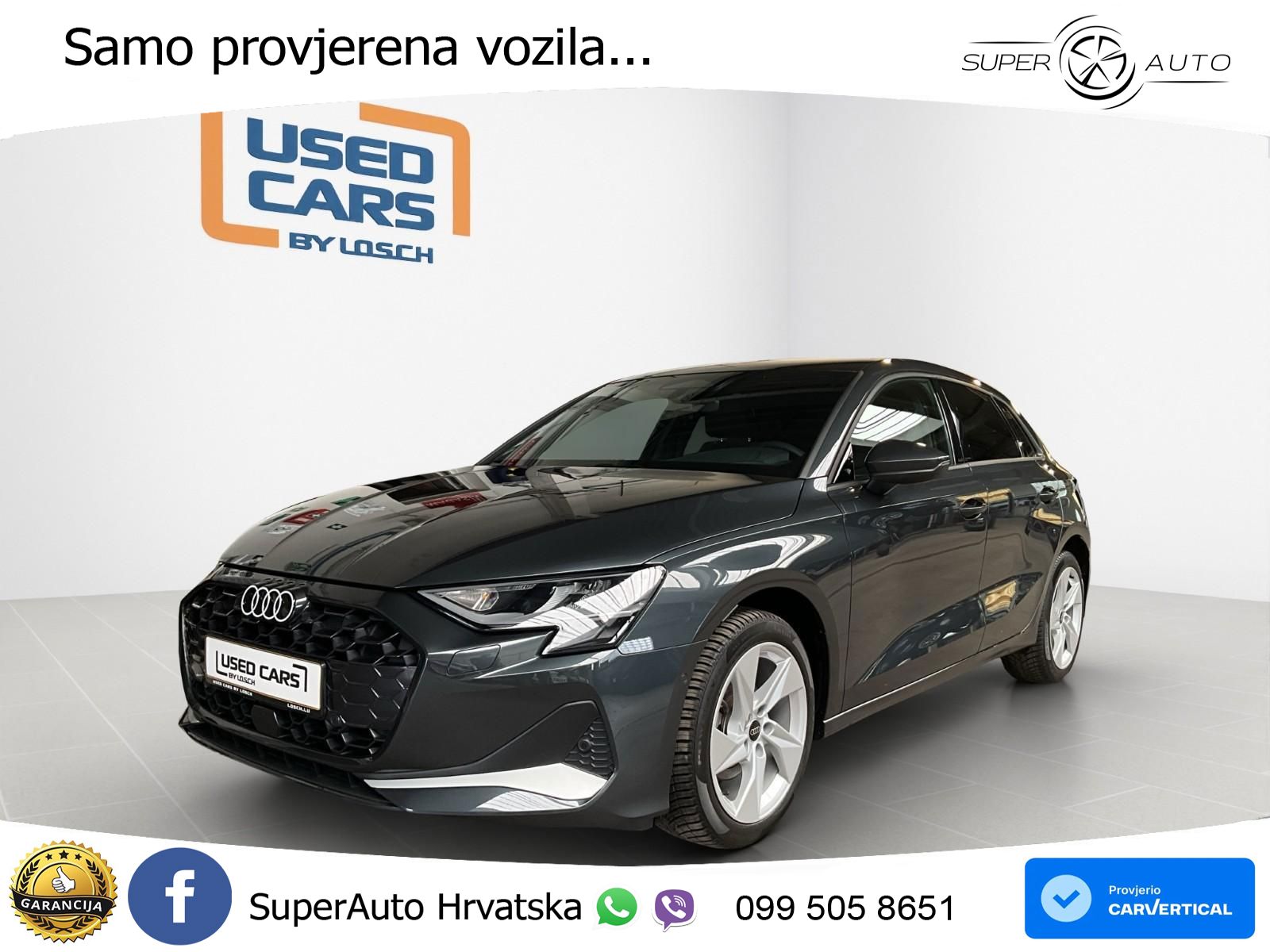 Audi A3 Sportback 30 TFSI (116 KS) Mild Hybrid S tronic advanced